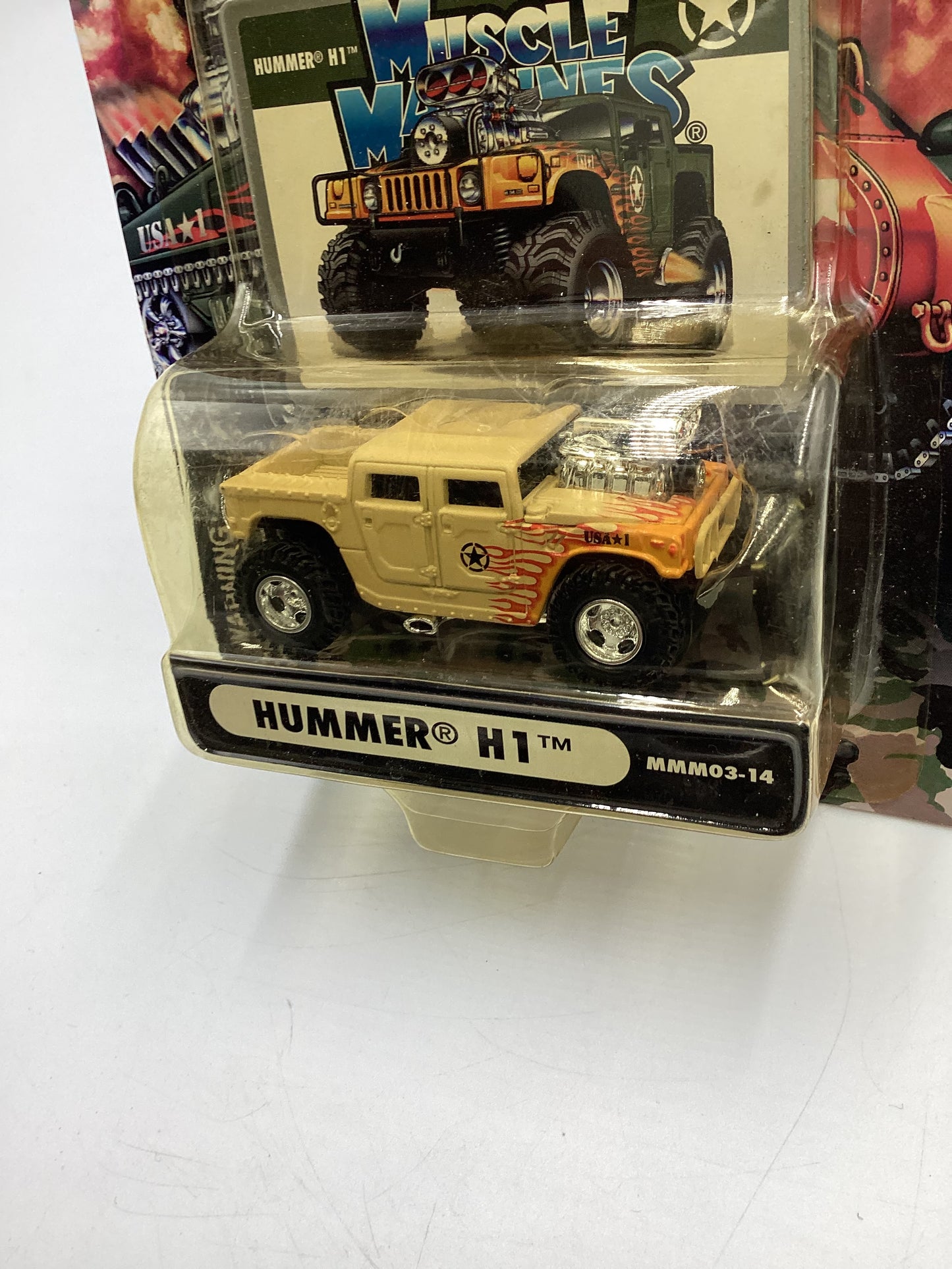 Military Muscle Machines  MMM03-14 Hummer H1 Tan (SR)