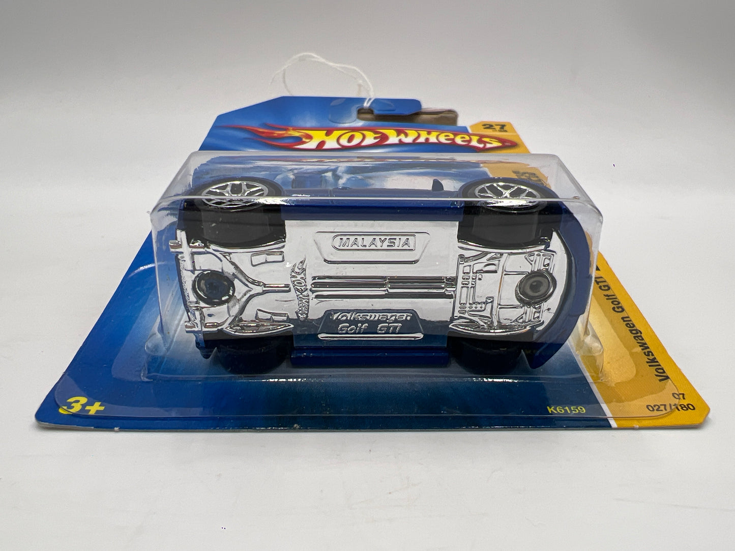 2007 Hot Wheels New Models #27 Volkswagen Golf GTI Blue 96B