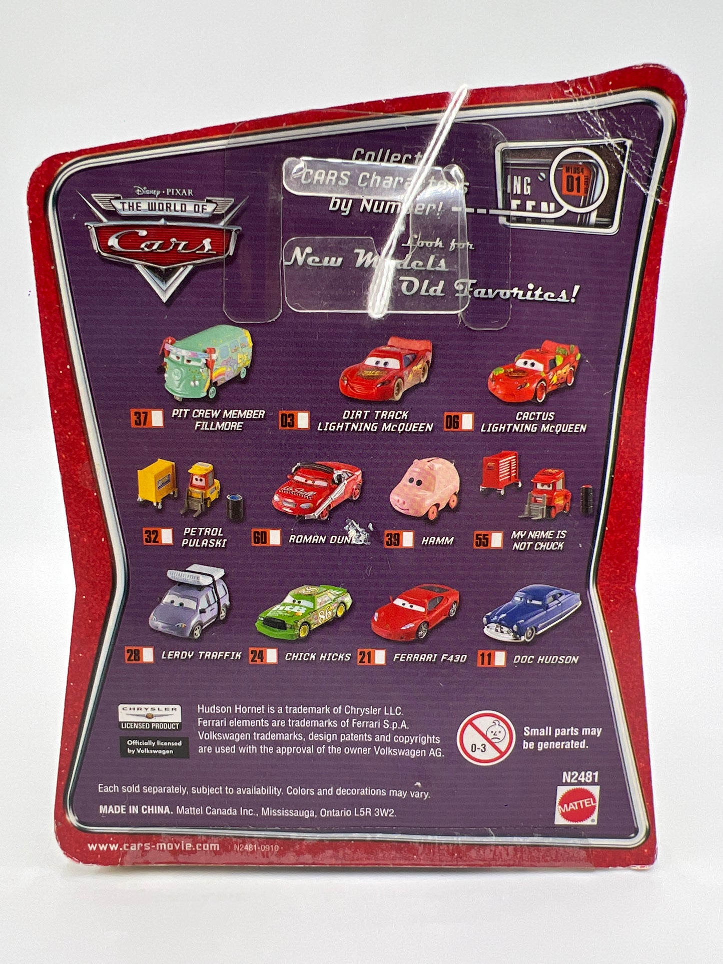 Disney Pixar The World Of Cars #28 Leroy Traffik 140B