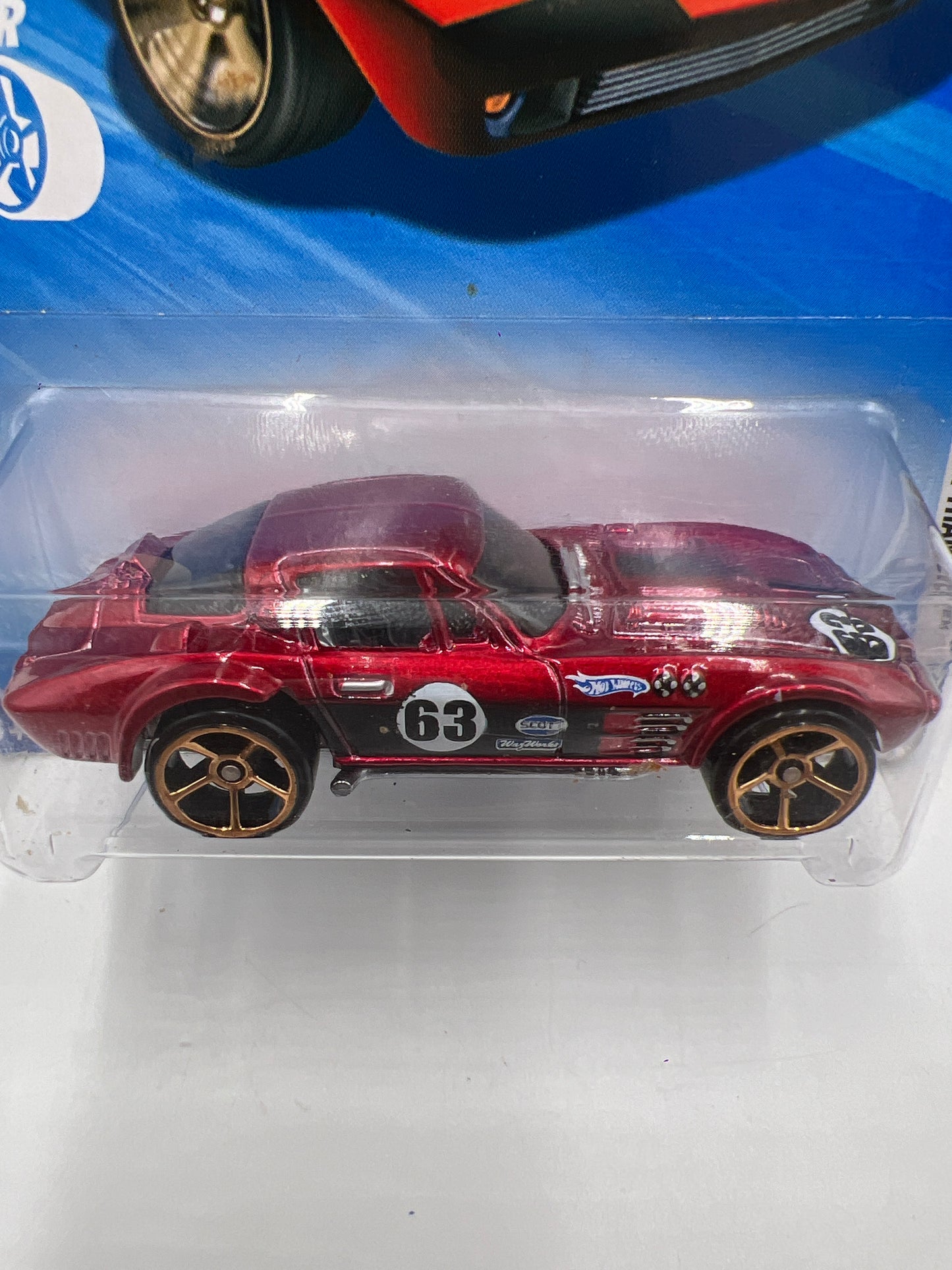 2010 Hot Wheels Faster Than Ever #130 Corvette Grand Sport Red 1C