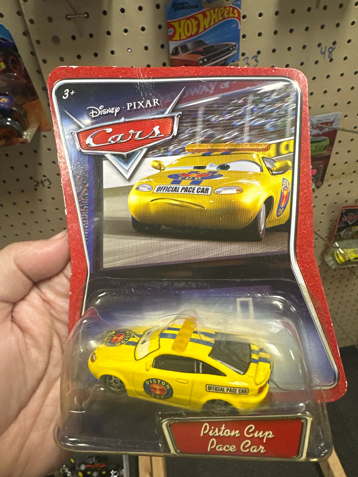 Disney Pixar Cars Piston Cup Pace Car see description 142E