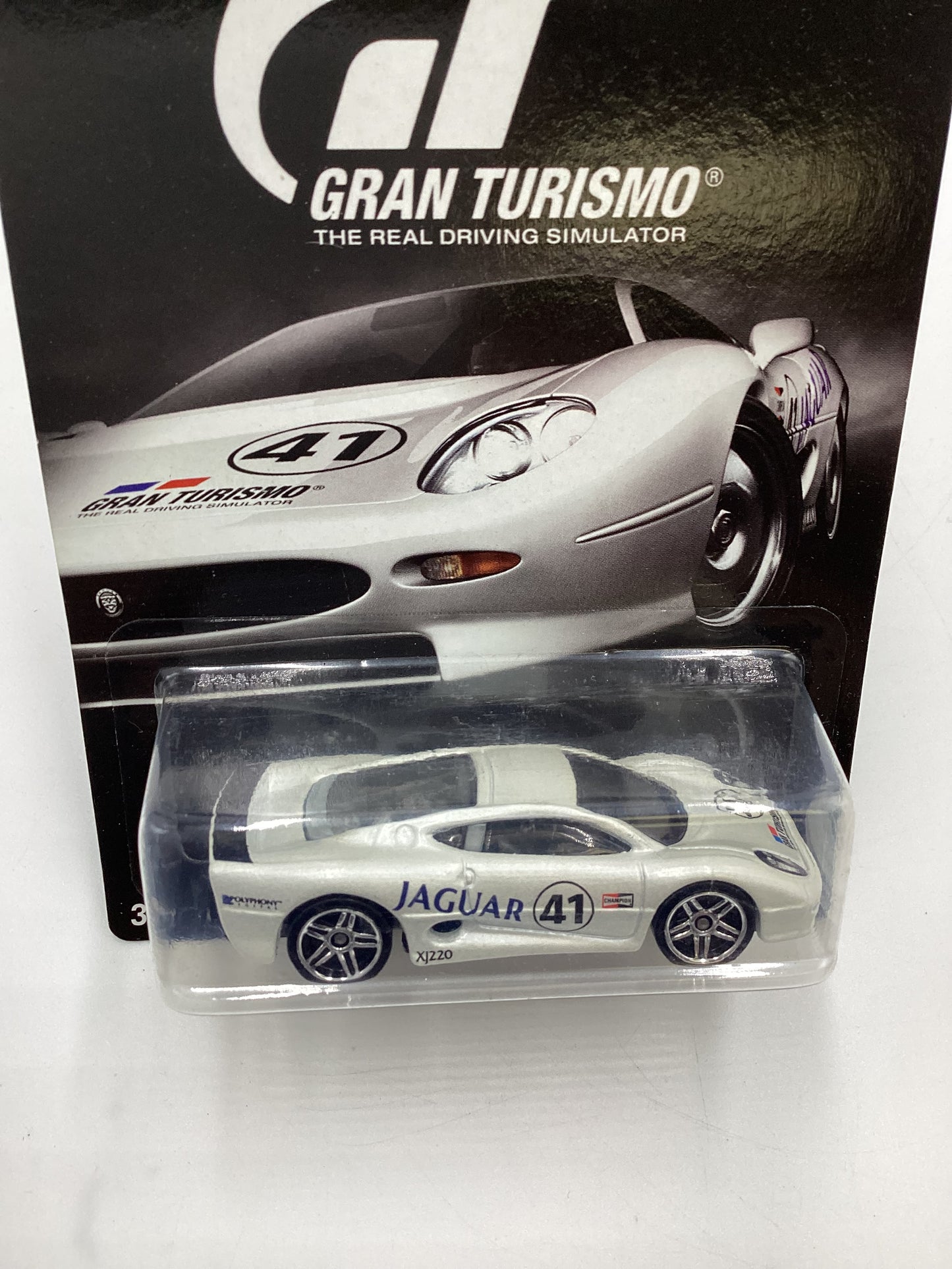 Hot Wheels Gran Turismo #2 Jaguar XJ220 White 152C