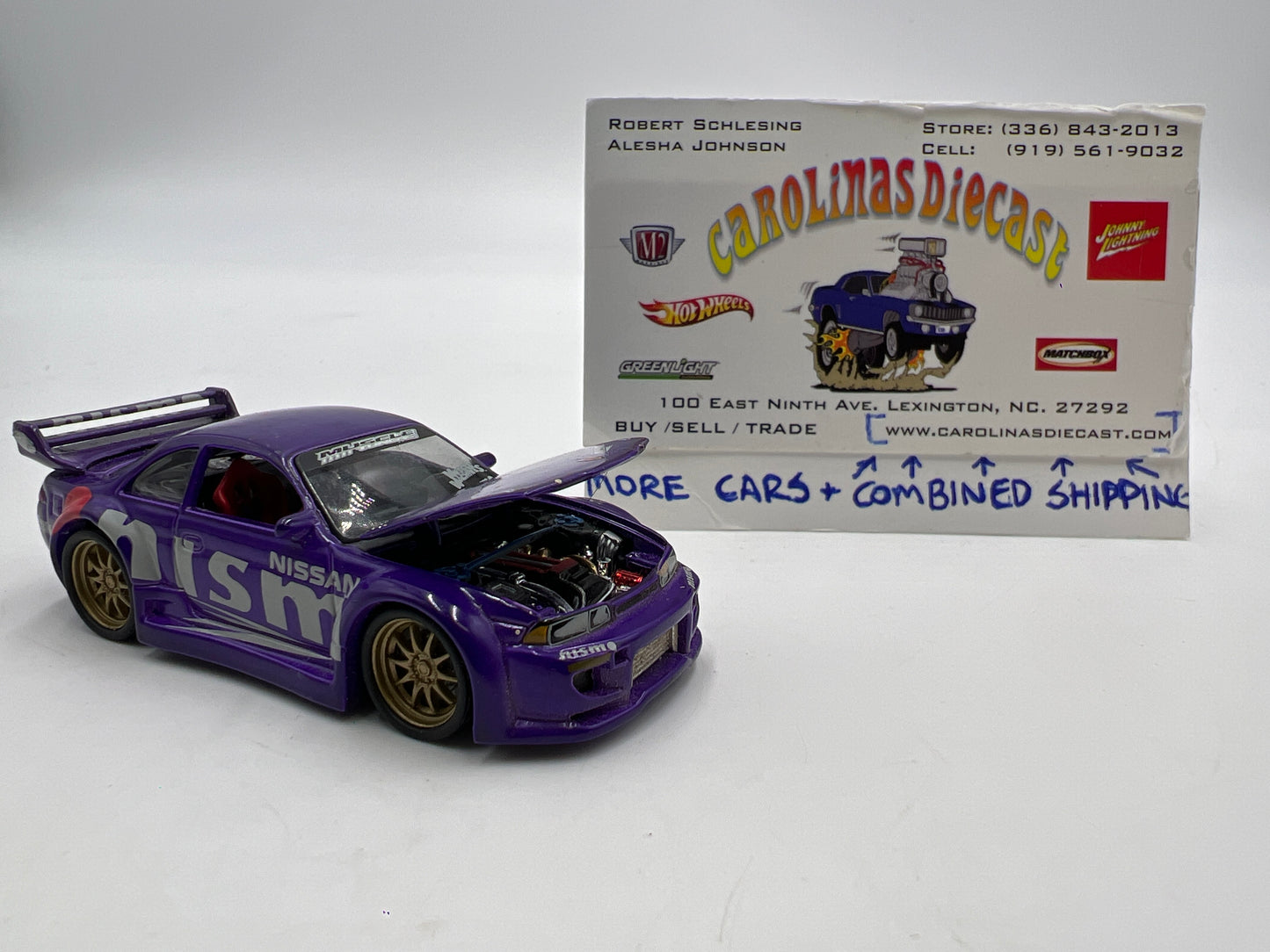 Muscle Machines Muscle Tuners 00 Nissan Silvia S14 Purple Loose