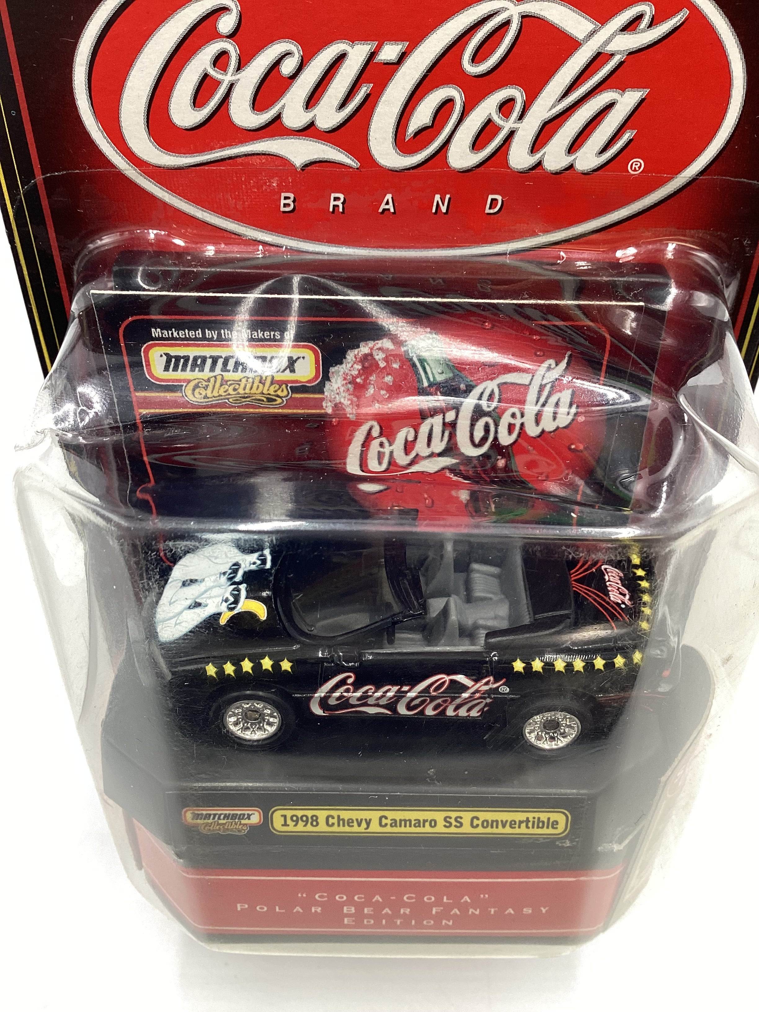Matchbox Collectibles Coca Cola 1998 Chevy Camaro SS Convertible