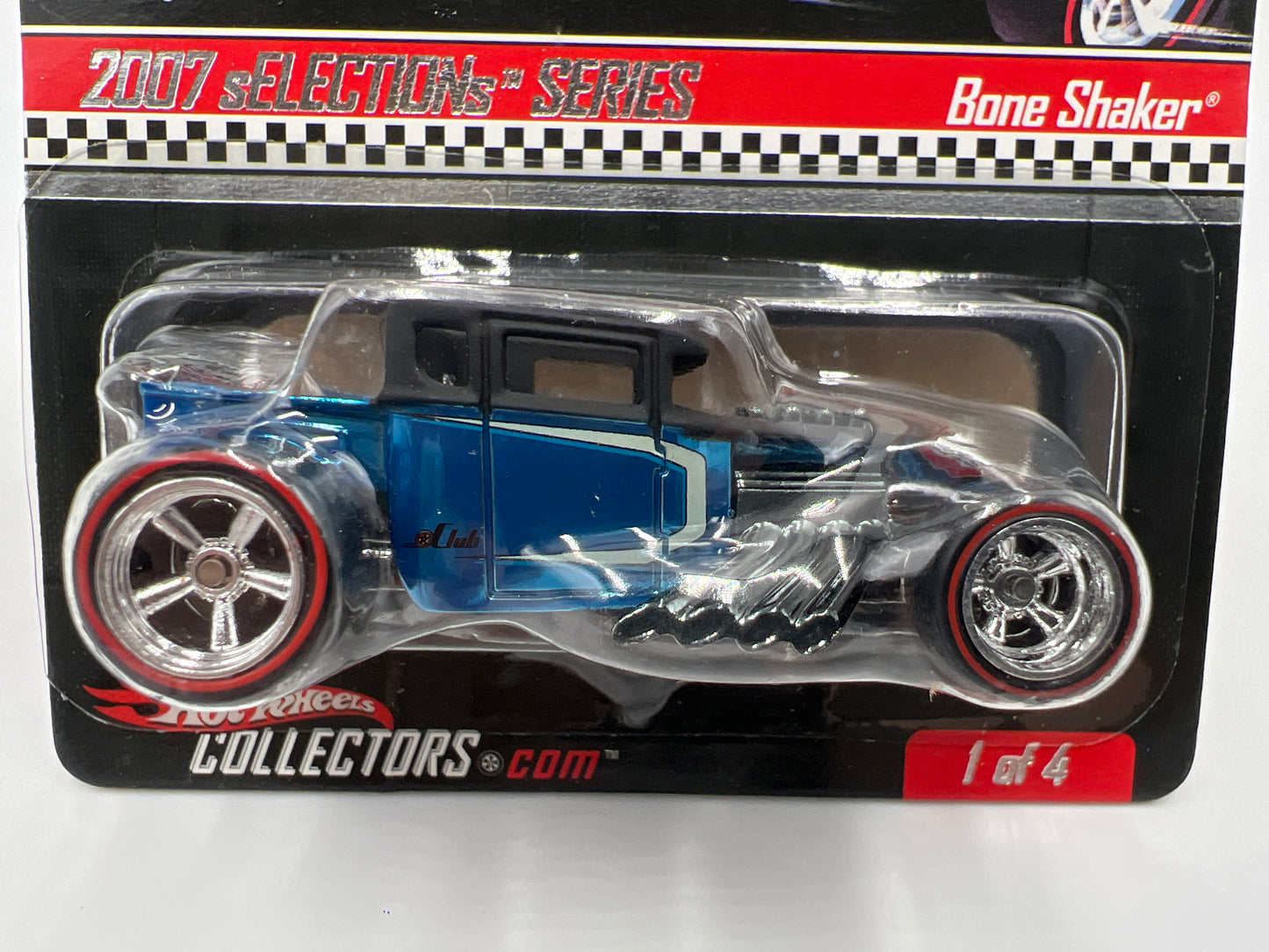 2007 Hot Wheels RLC sELECTIONs Series #1 Bone Shaker Blue 3627/10442 W/Protector