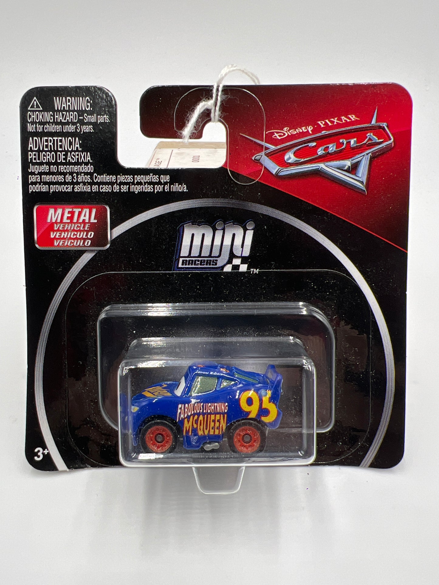 Disney Pixar Cars Mini Racers Fabulous Lightning McQueen Blue 140A