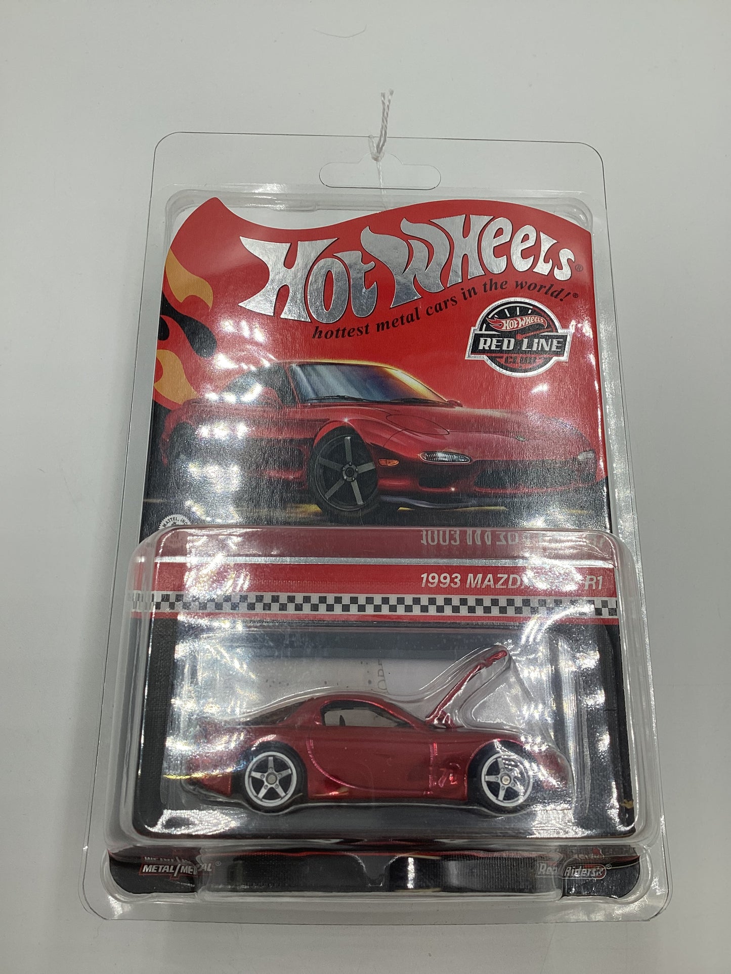 2024 Hot Wheels RLC 1993 Mazda RX-7 R1 Red with protector