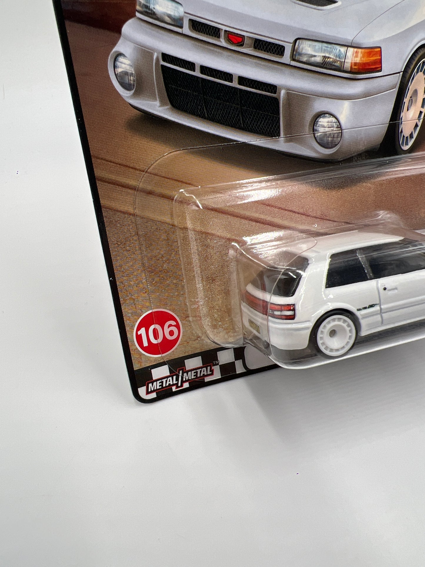 Hot Wheels Premium Boulevard #106 Mazda 323 GTR White 264G