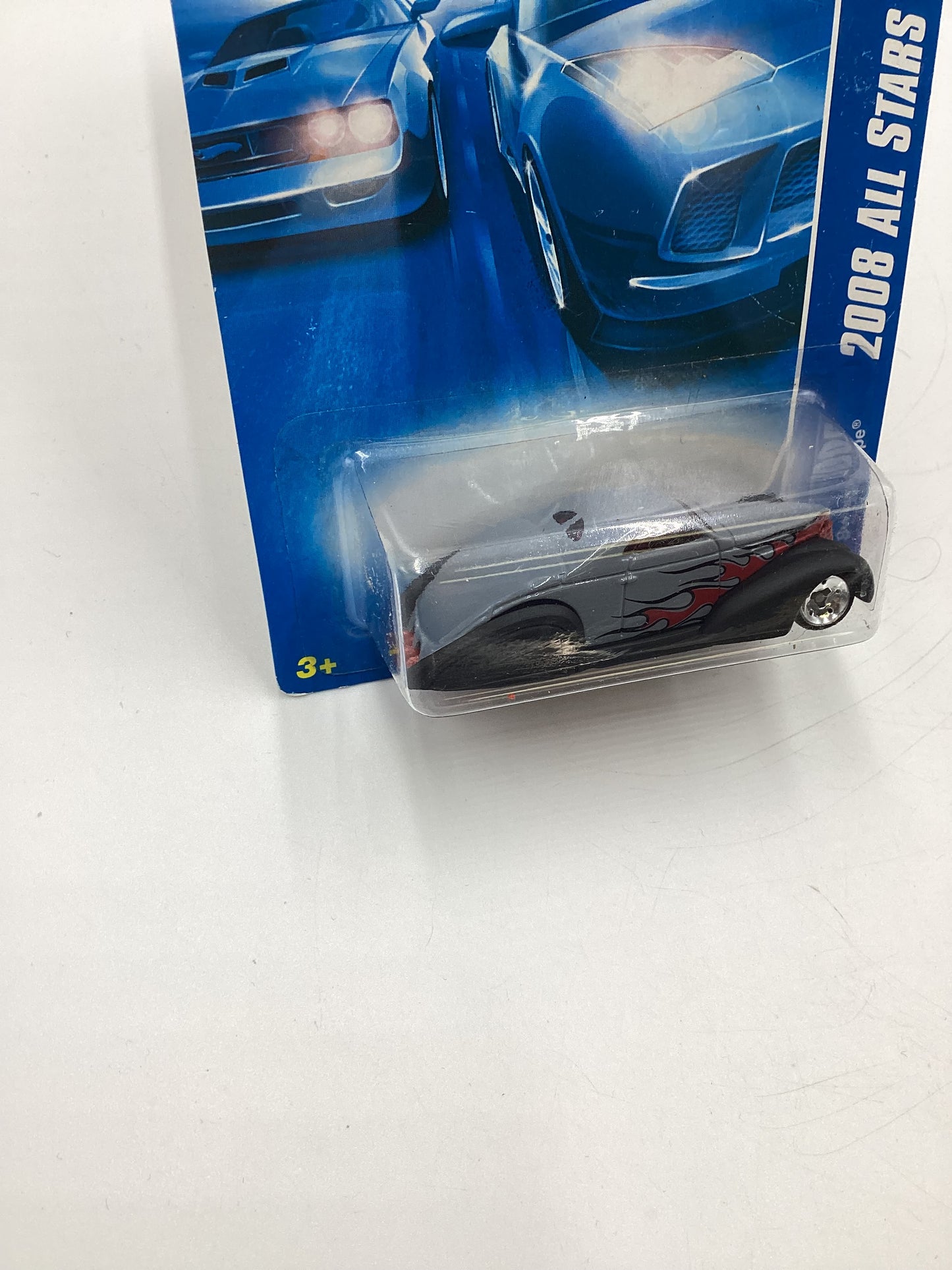 2008 Hot Wheels All Stars #51 Swoop Coupe Gray Z3