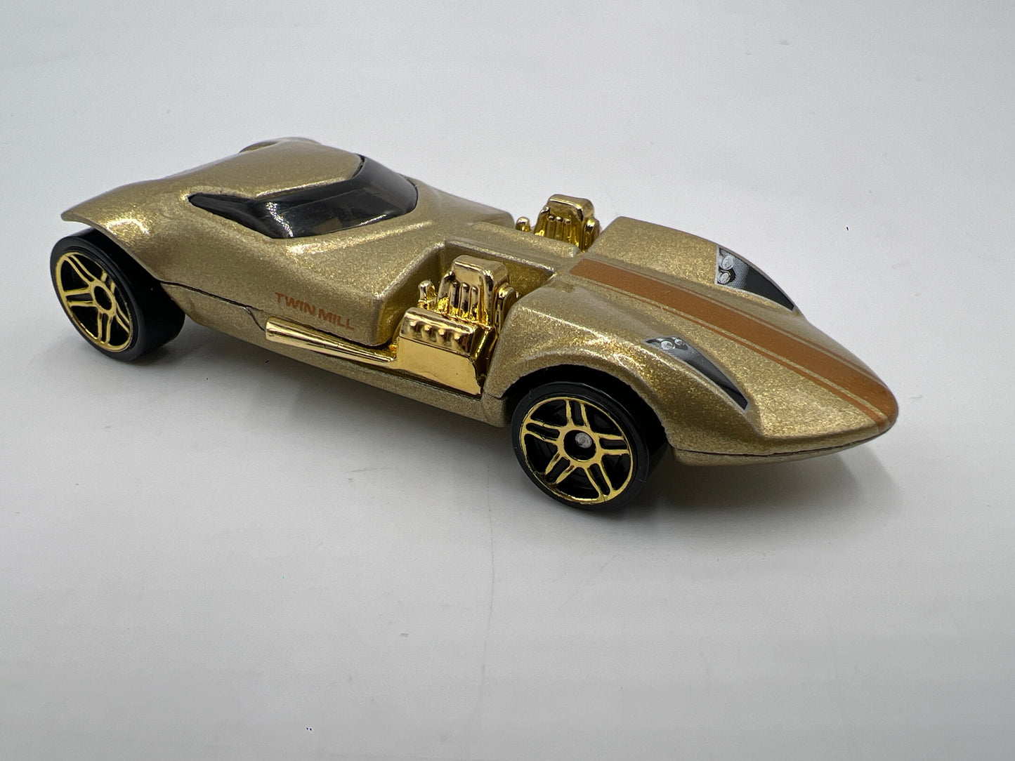 2022 Hot Wheels FAO Schwarz Loose Twin Mill Gold