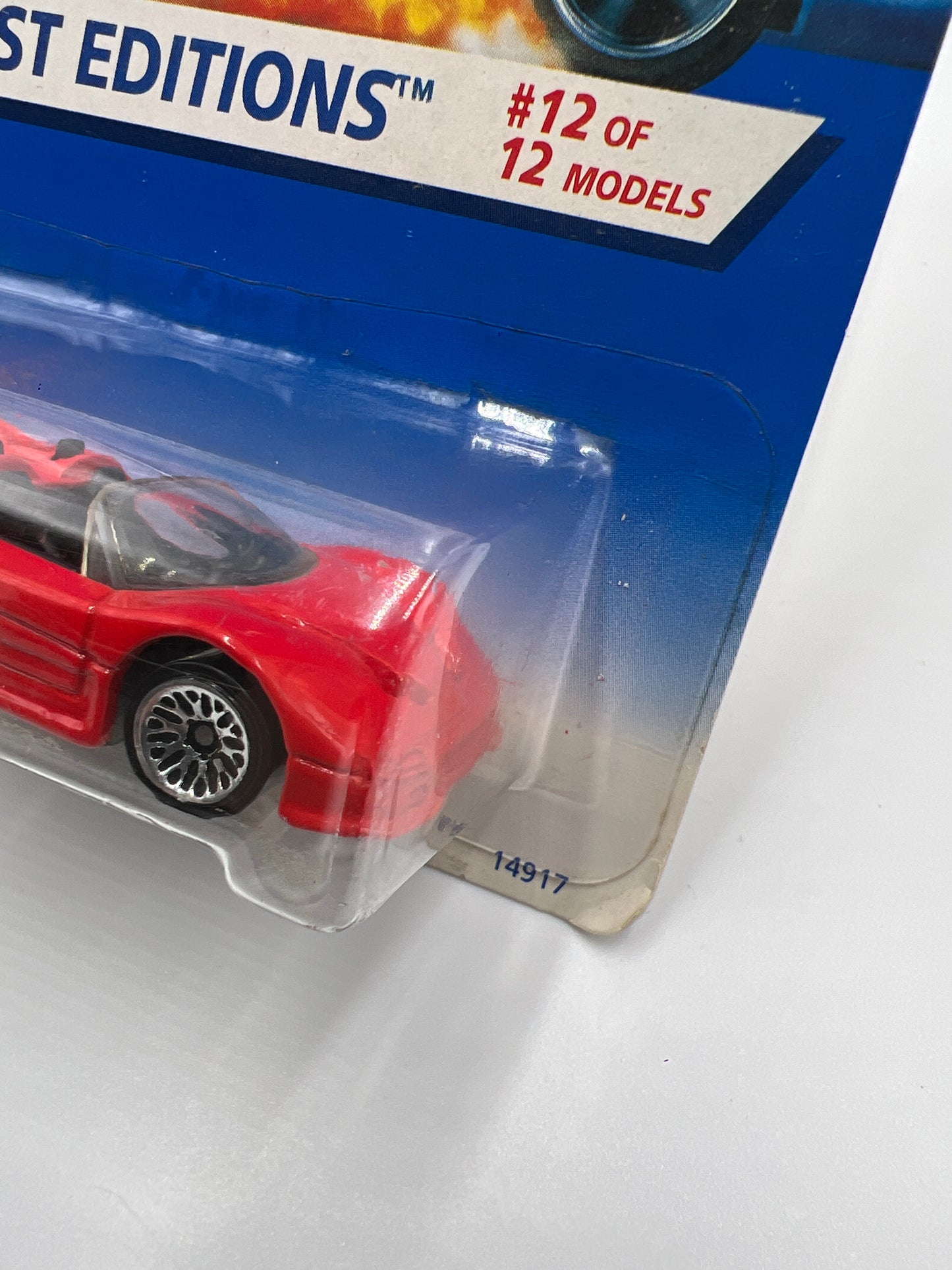 1996 Hot Wheels First Editions #377 Ferrari F50 Red (SR)