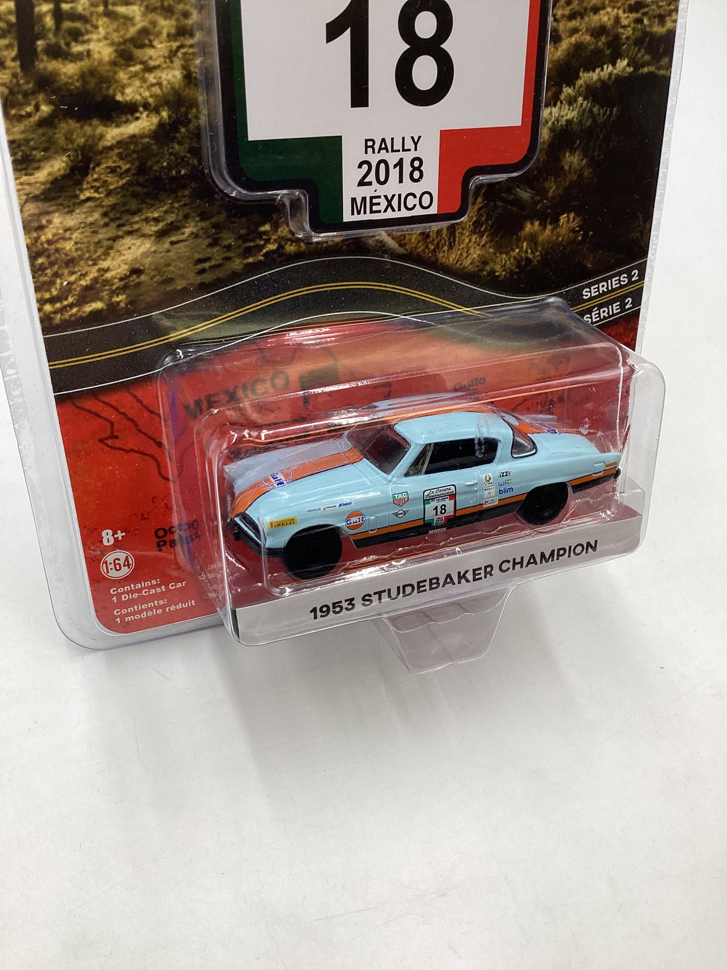 Greenlight La Carrera Panamericana #18 Gulf Studebaker Champion