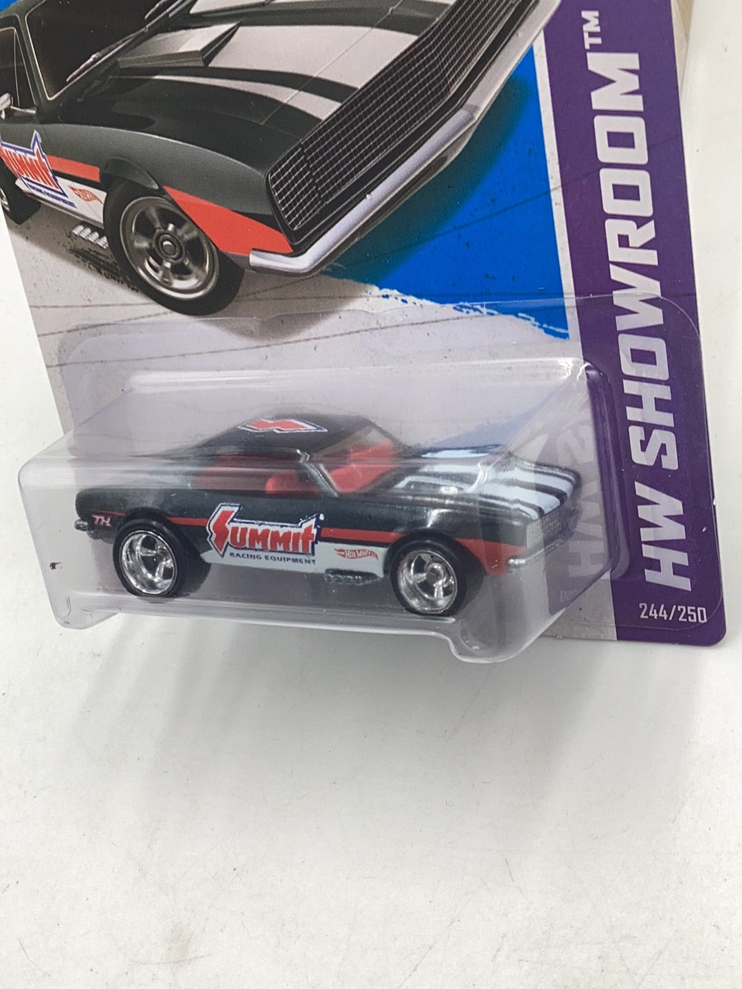 2013 hot wheels super treasure hunt factory sealed sticker 67 Camaro Summit W/Protector