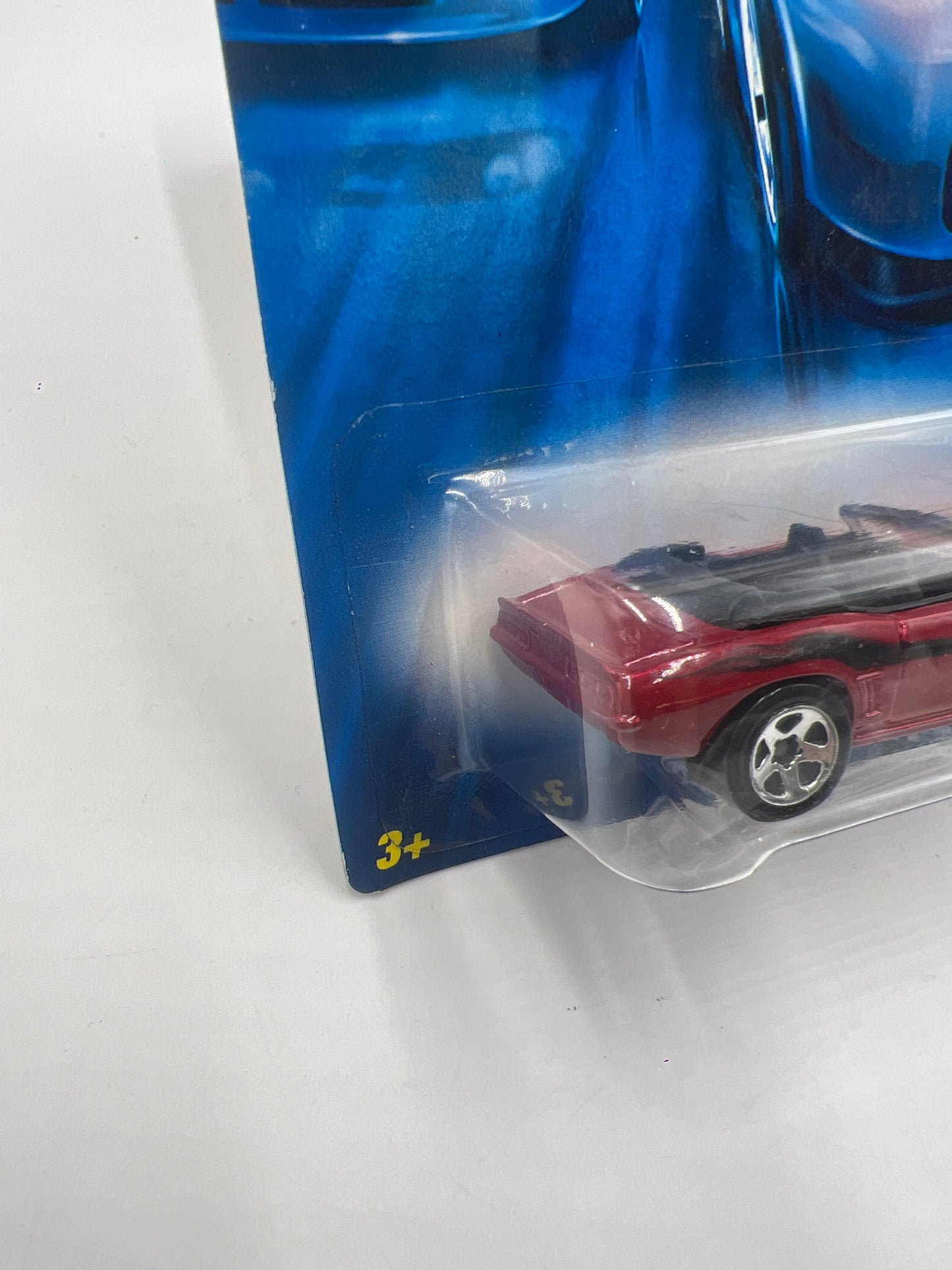 2007 Hot Wheels Camaro #041 69 Camaro Convertible Red 5F