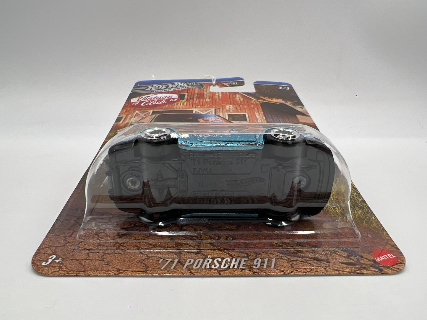2025 Hot Wheels Silver Series Vintage Club Grand Prix #4 71 Porsche 911 Blue