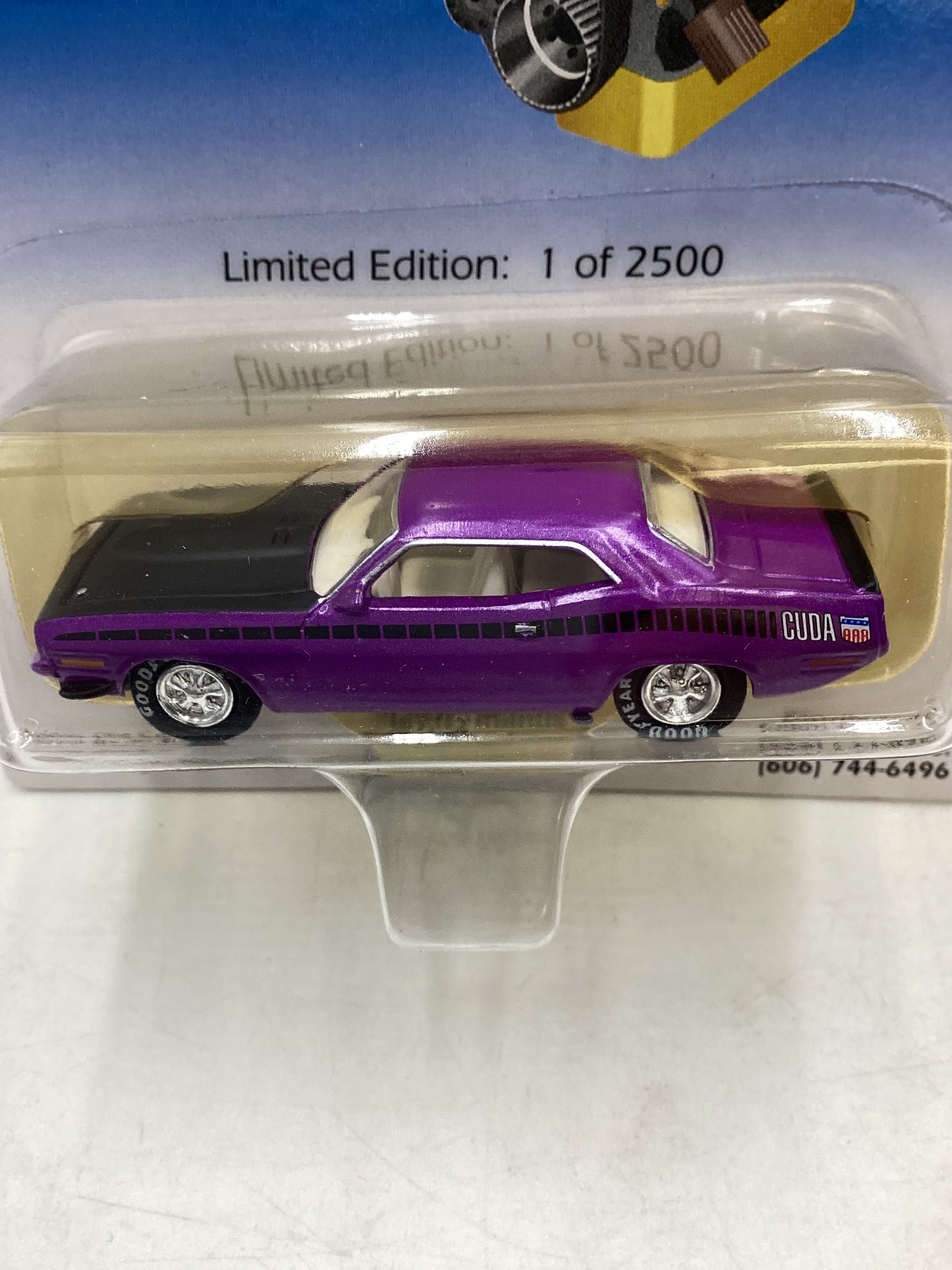 Johnny Lightning Mopar Madness 70 Cuda Purple 1/2500 190E