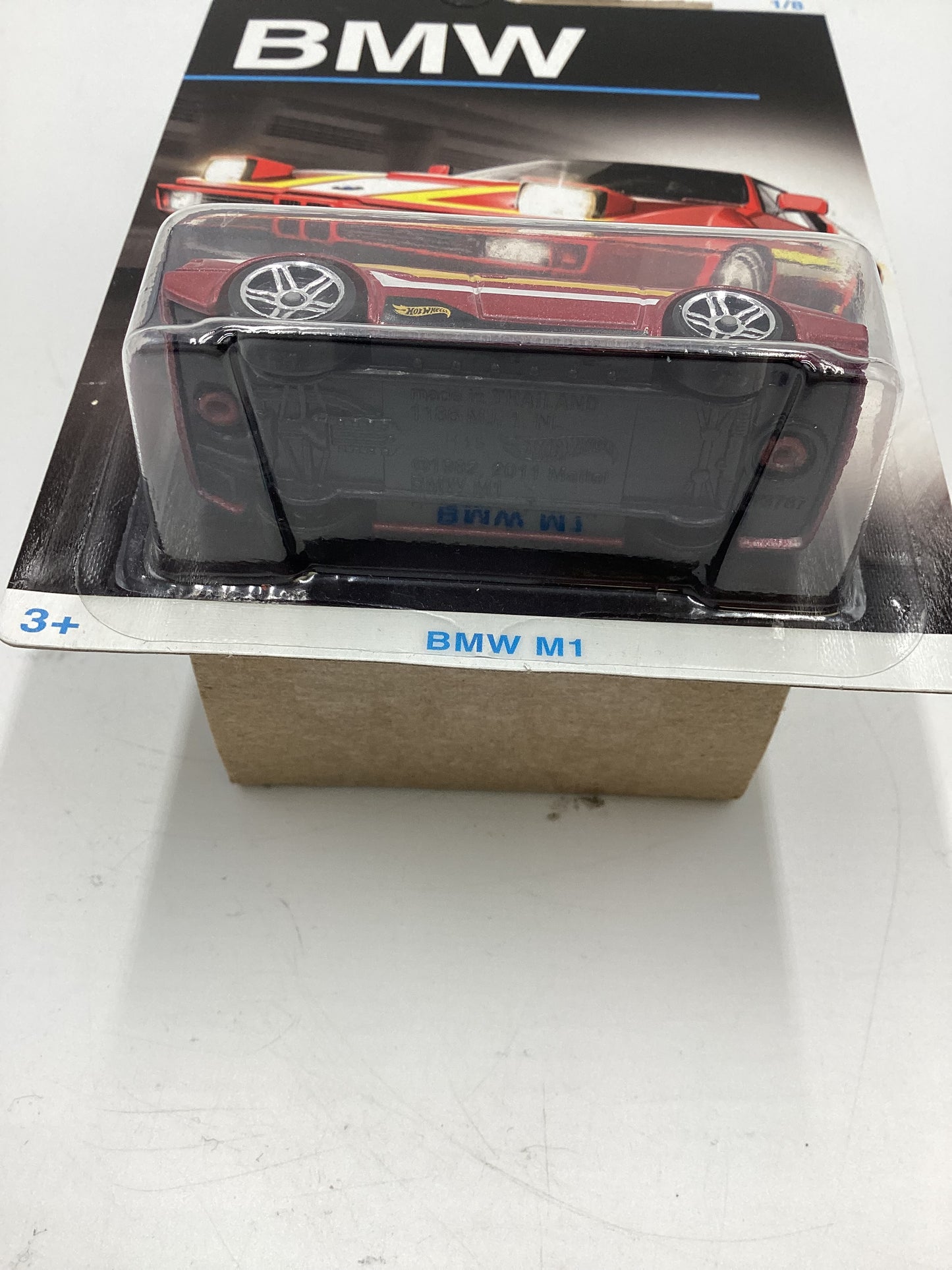 Hot Wheels BMW Series #1 BMW M1 Red Walmart Exclusive 152D