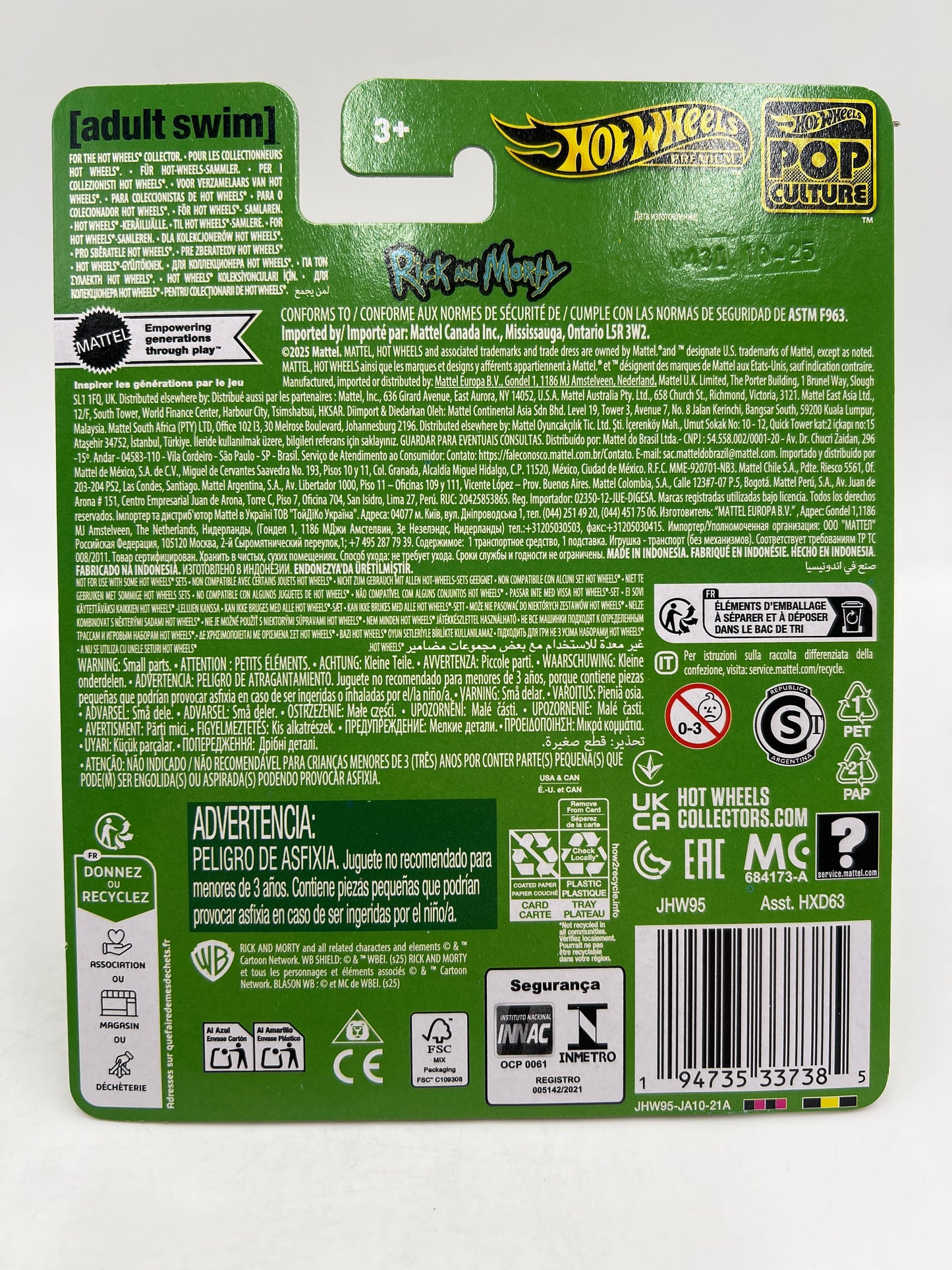 2026 Hot Wheels Premium Pop Culture Rick And Morty Ricks Ship 172D