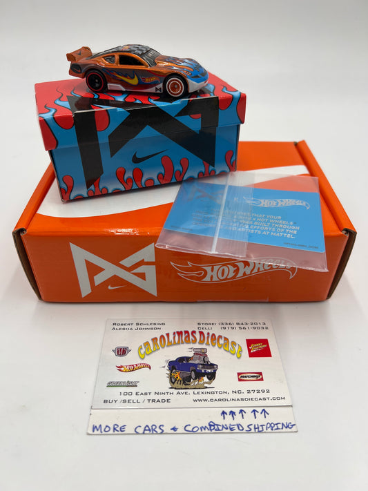 2022 Hot Wheels RLC Paul George x Nike Circle Tracker Orange