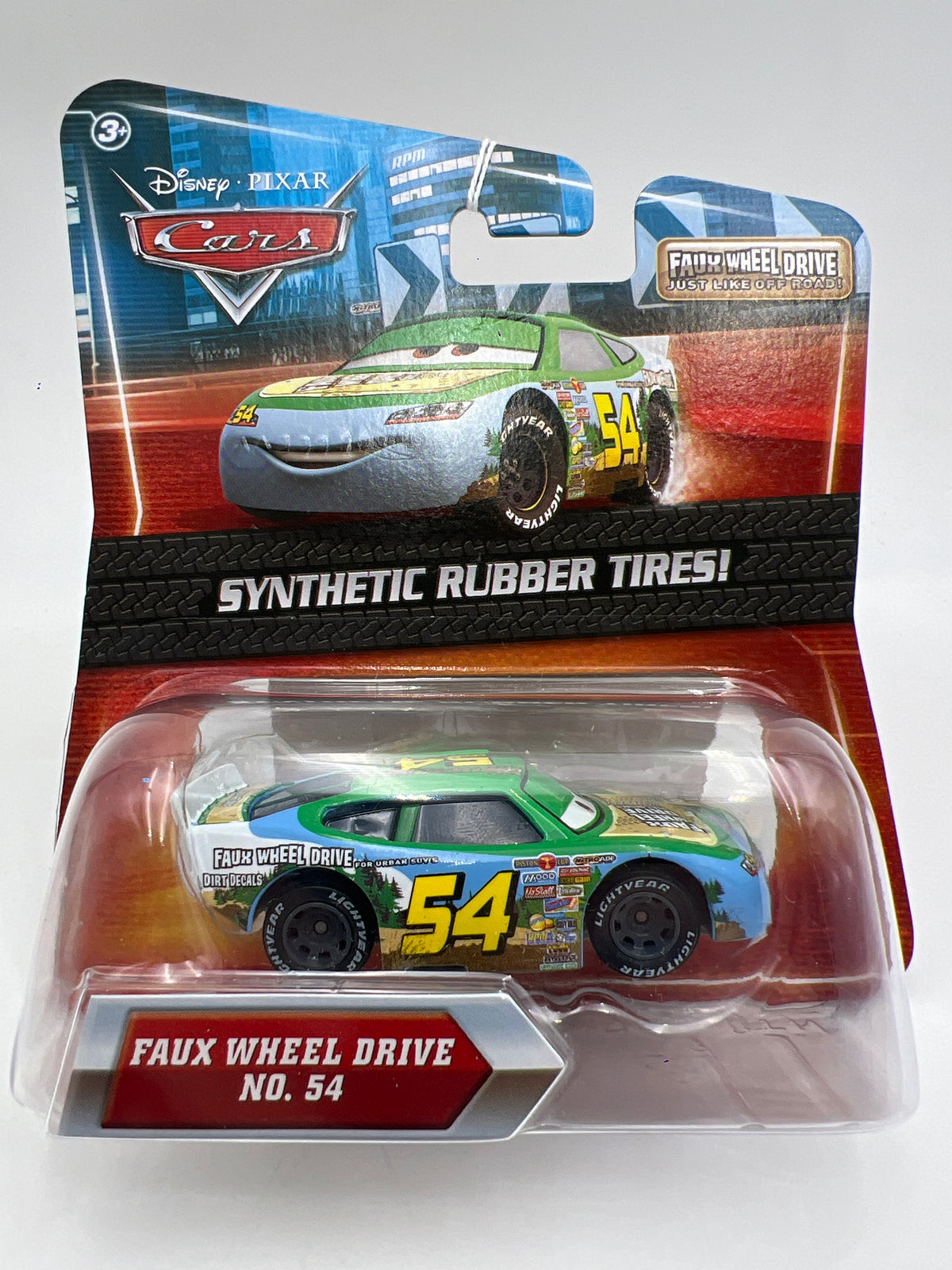 Disney Pixar Cars Kmart Exclusive Synthetic Rubber Tires Faux Wheel Drive No 54