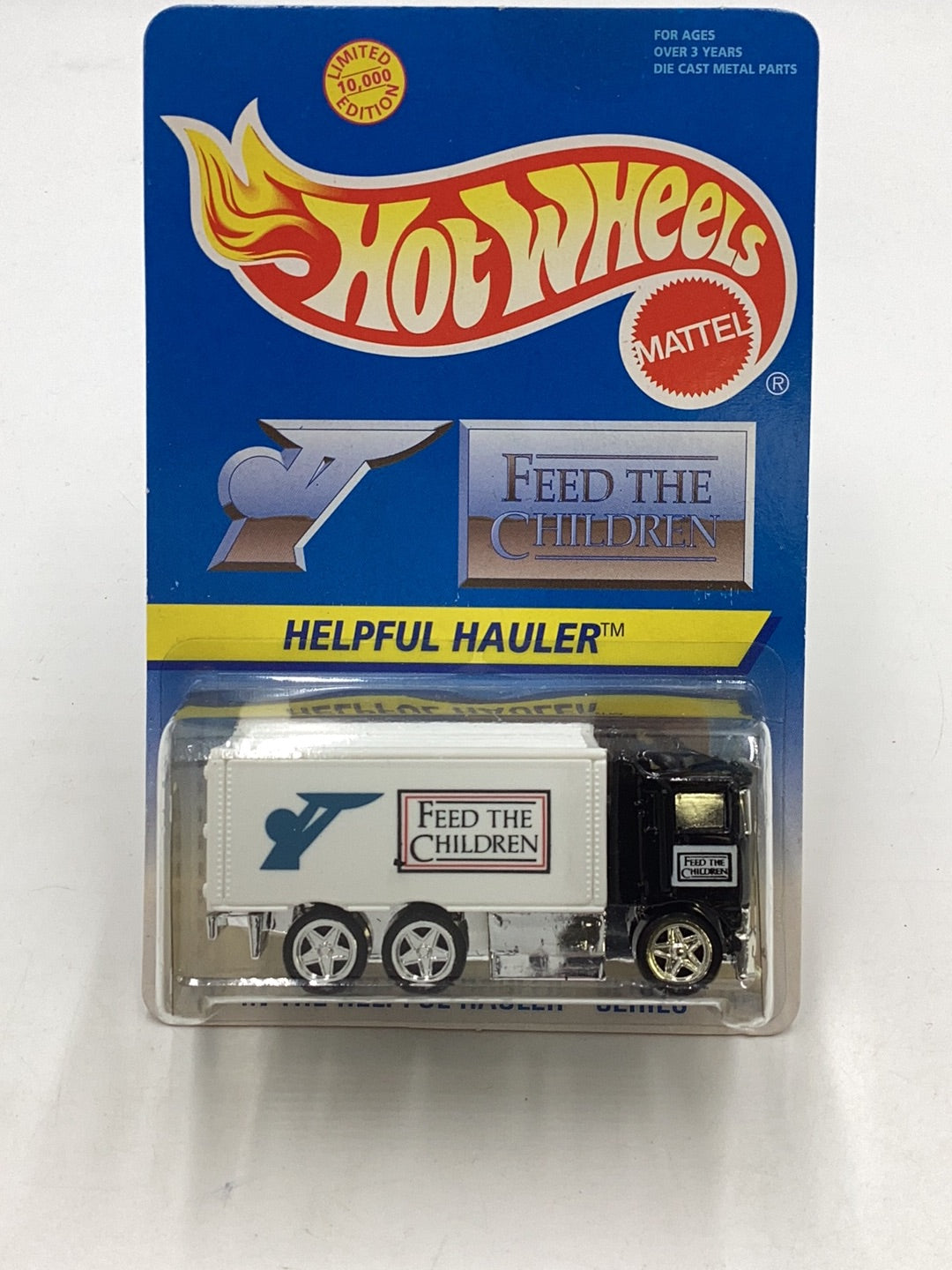 Hot Wheels 1995 Feed The Children Helpful Hauler 1/10000 with protector