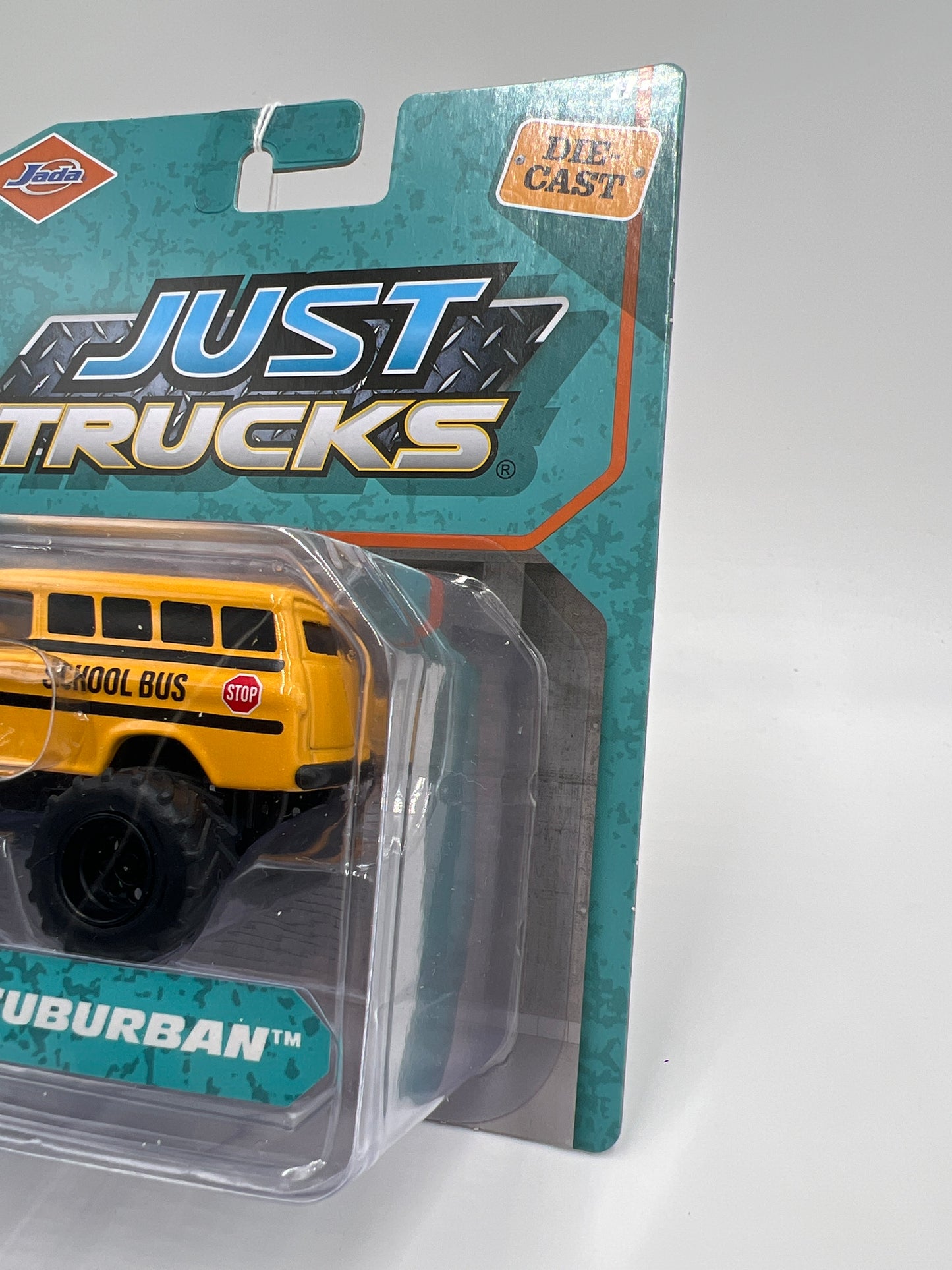 2025 Jada Just Trucks 1957 Chevrolet Suburban School Bus Yellow
