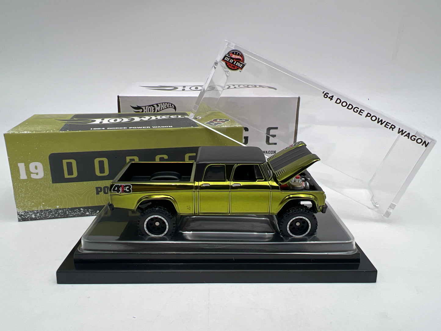 2024 Hot Wheels RLC 1964 Dodge Power Wagon Green