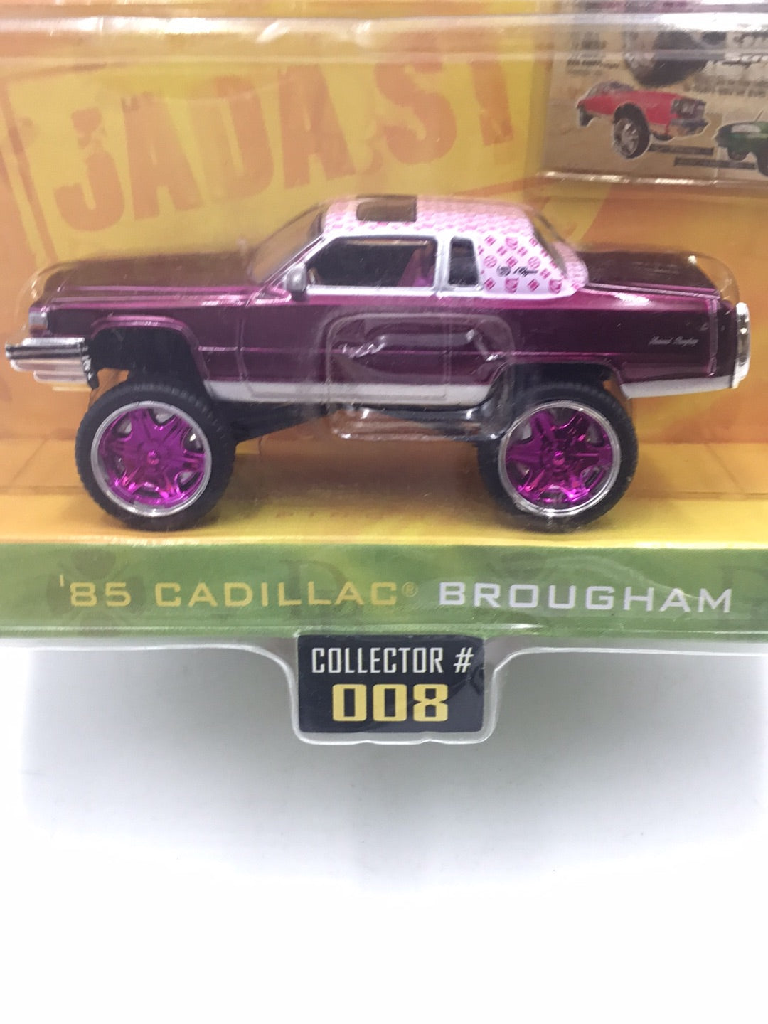 2006 Jada 1/64 Donk Box & Bubble 85 Cadillac Brougham #008