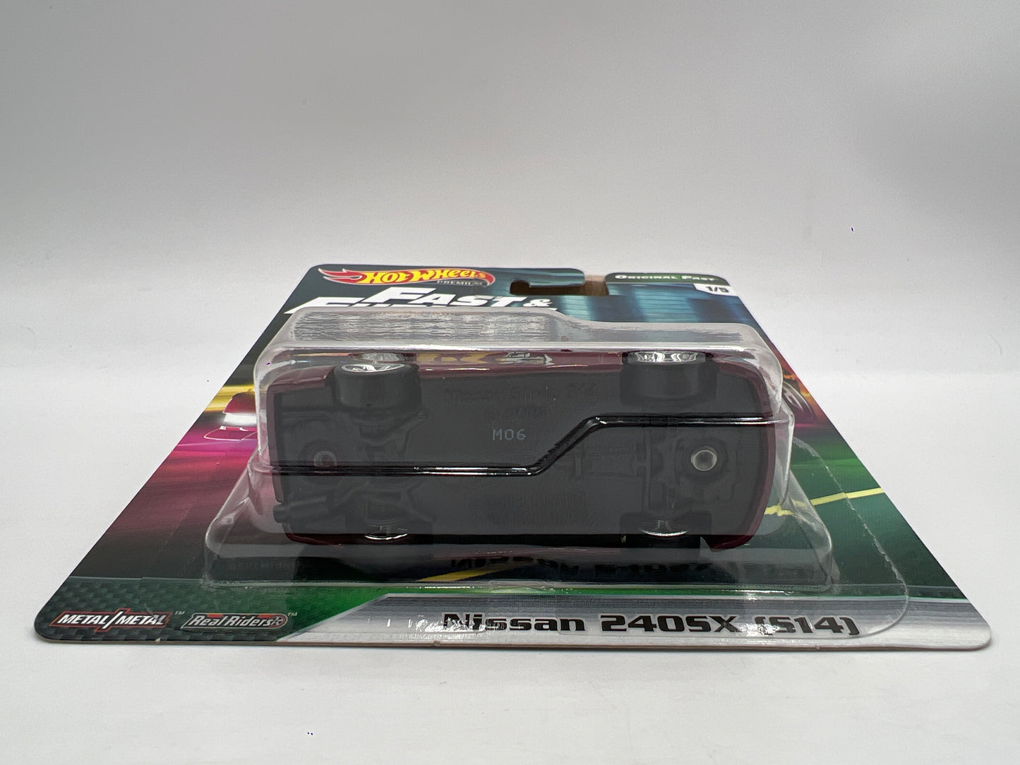 Hot Wheels Premium Fast & Furious Original Fast #1 Nissan 240SX S14 W/Protector