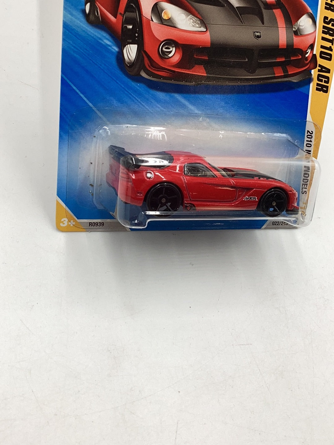 2010 Hot wheels #22 08 Viper Str10 ACR red 59E