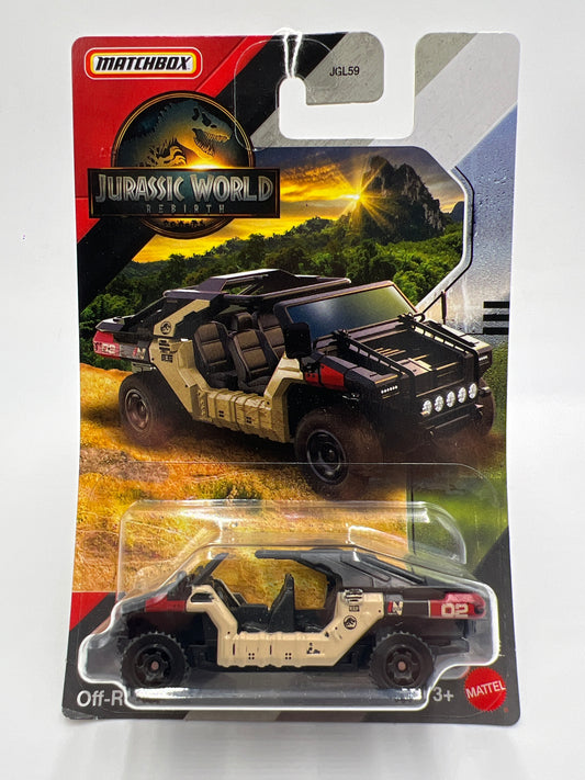 2025 Matchbox Jurassic World Rebirth Off-Road InGen Vehicle 161i