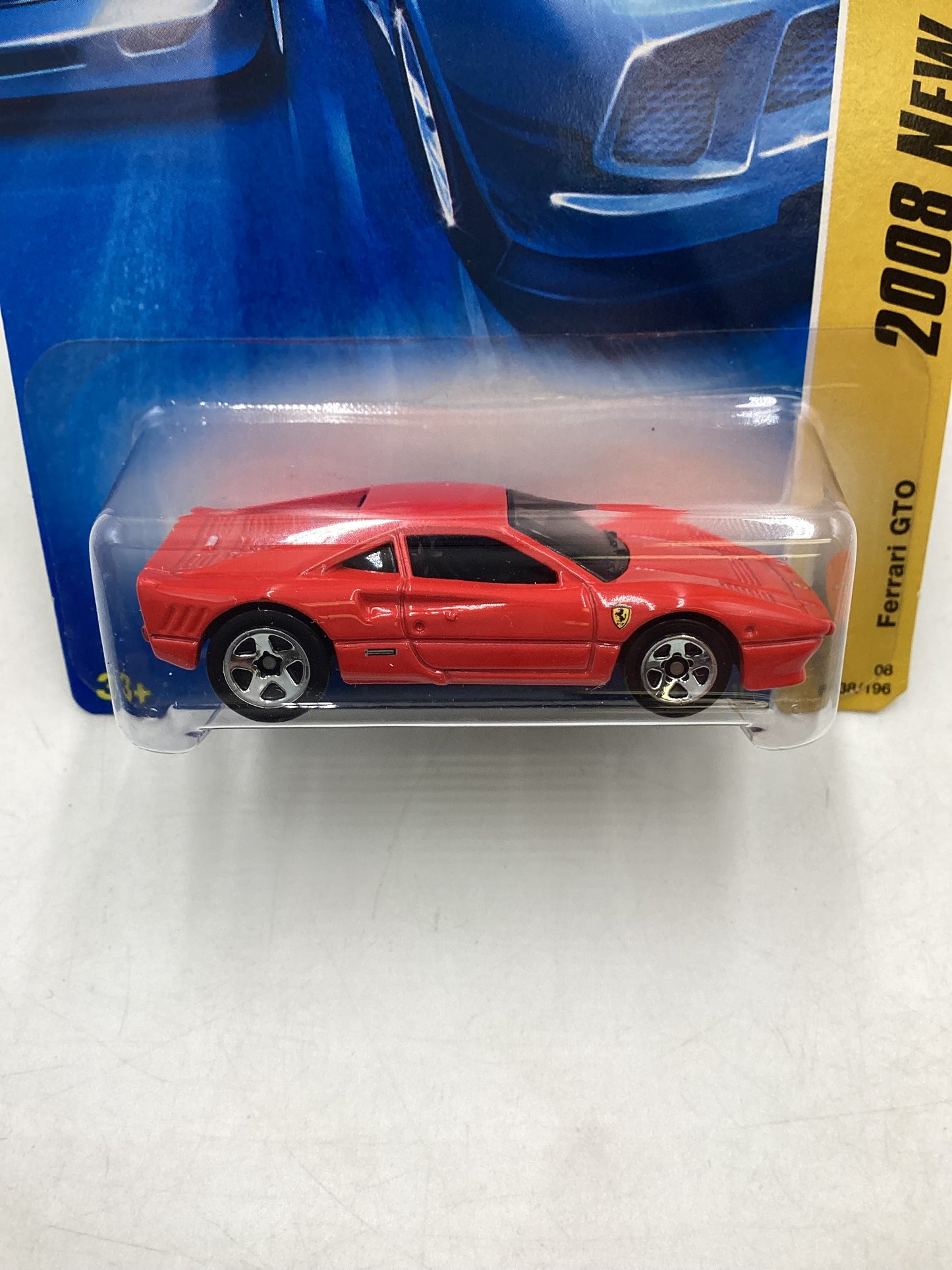 2008 Hot Wheels #038 Ferrari GTO Red