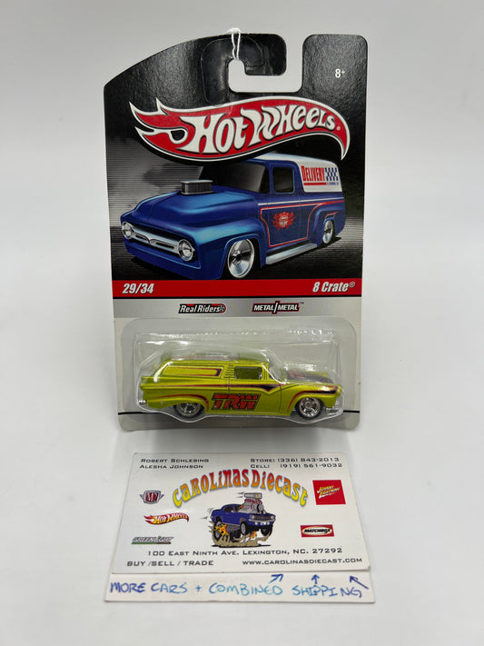 Hot Wheels Slick Rides #29 8 Crate TRW Green 242E