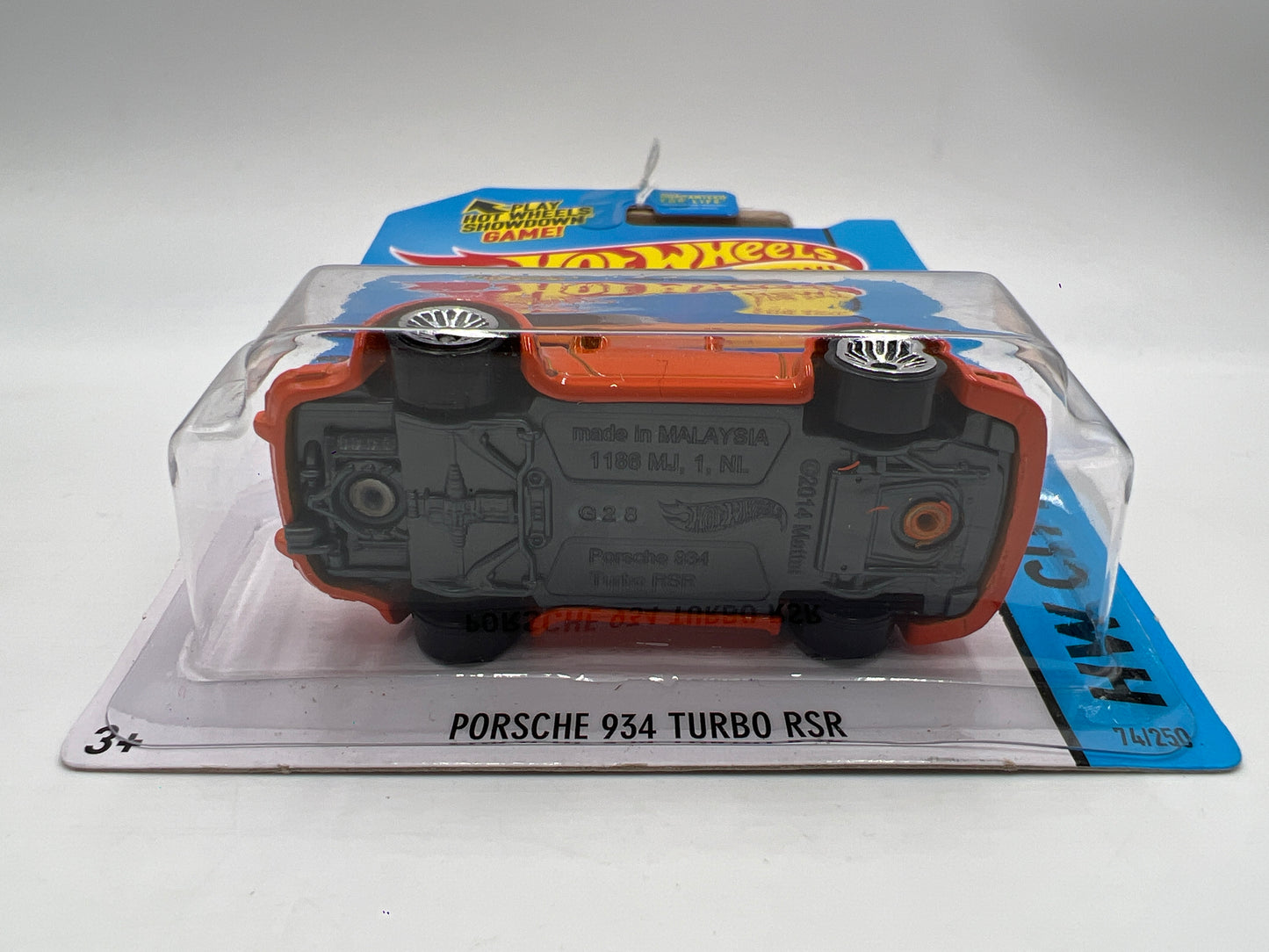 2014 Hot Wheels City #74 Porsche 934 Turbo RSR Orange