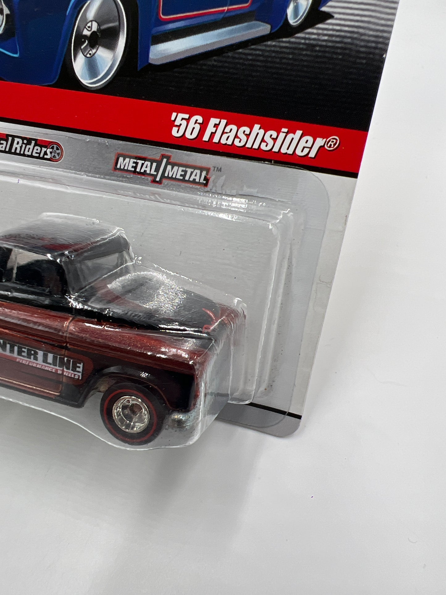 Hot Wheels Slick Rides #4 56 Flashsider Center Line Brown 245B