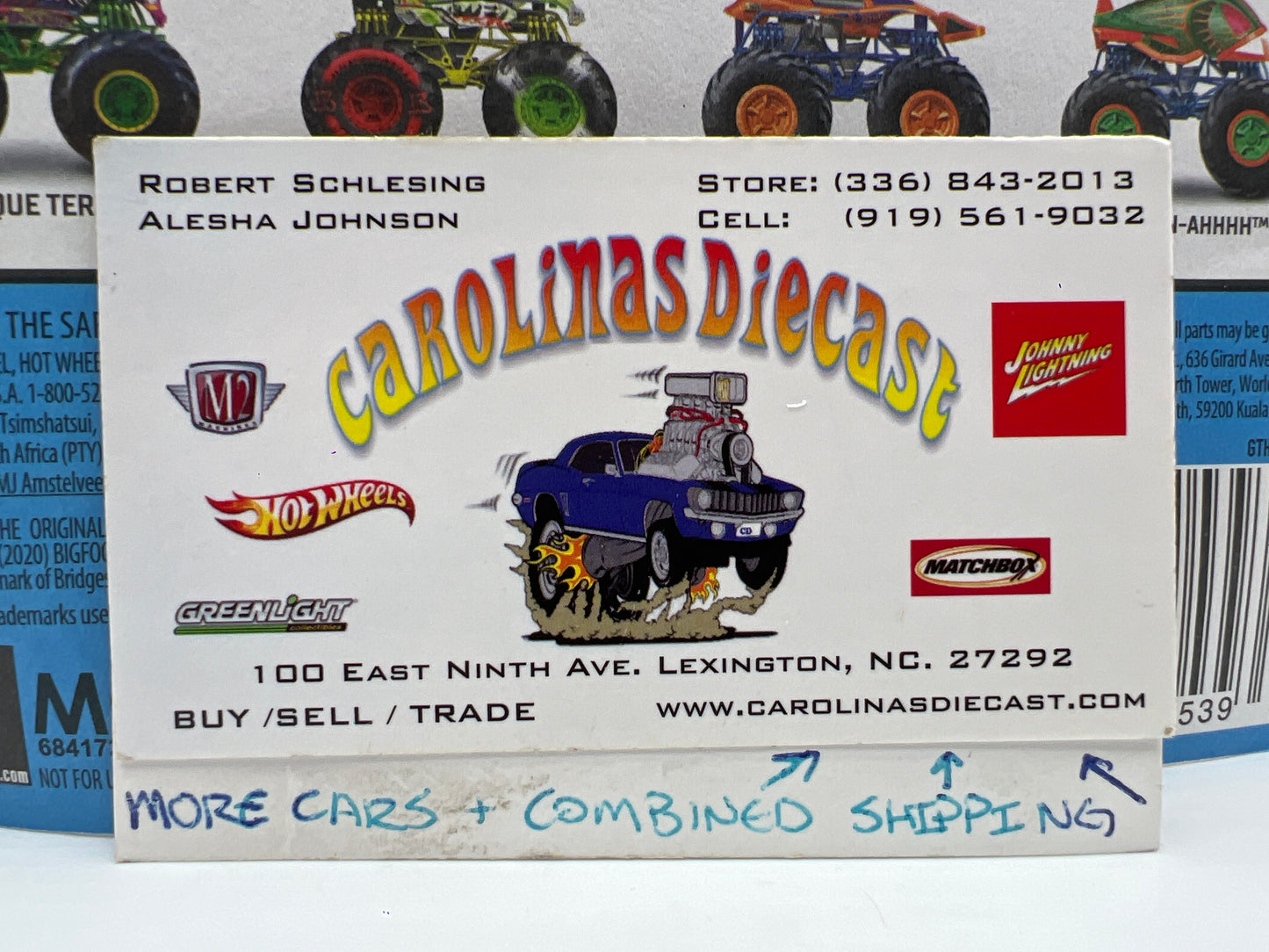 2021 Hot Wheels Monster Trucks Neon Shockers #5 Torque Terror 126G