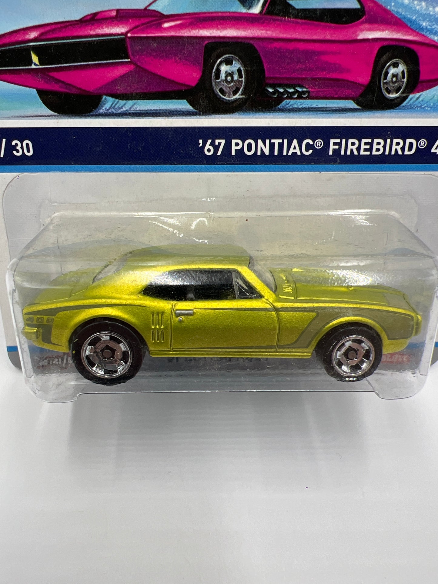 Hot Wheels Cool Classics #3 67 Pontiac Firebird 400 Spectrafrost Antifreeze SR