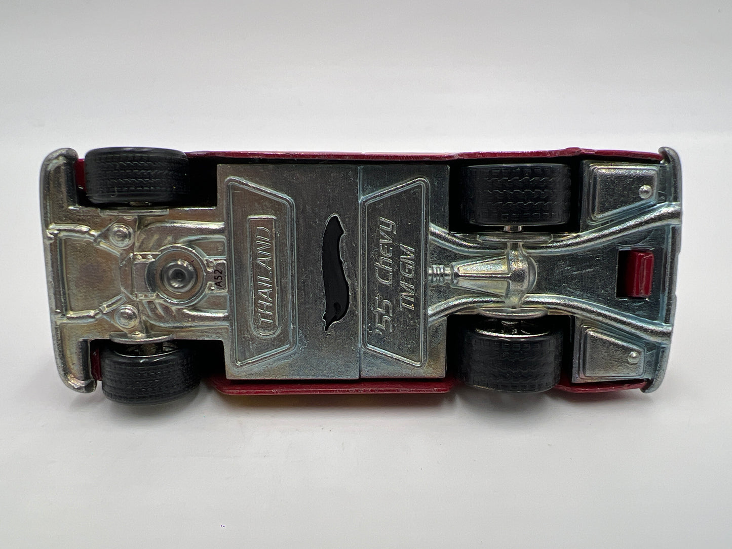 2009 Hot Wheels 1/64 Kmart Mail In Promo #1 55 Chevy Panel Red Loose