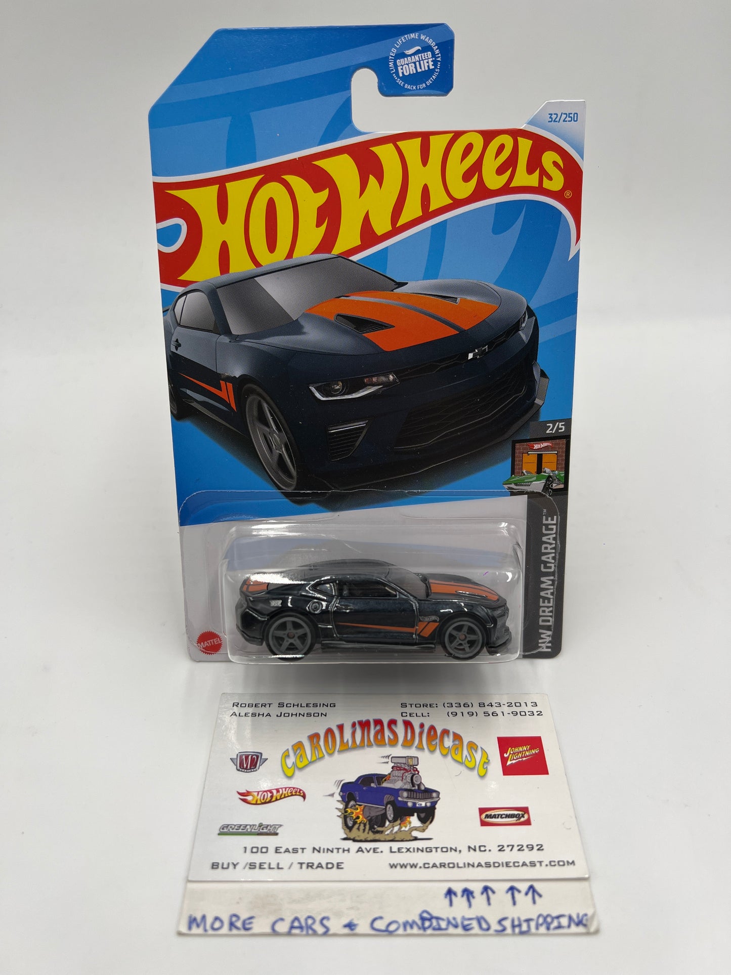 2024 Hot Wheels Super Treasure Hunt #32 18 Camaro SS Black W/Protector