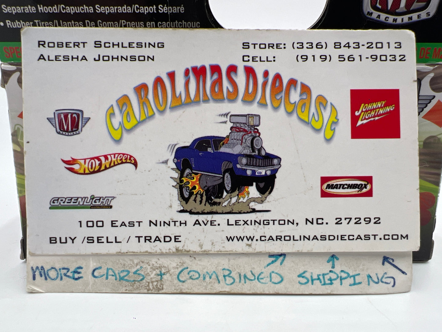 M2 Machines Wild Cards 1/3480 1960 VW Delivery Van USA Model WC13