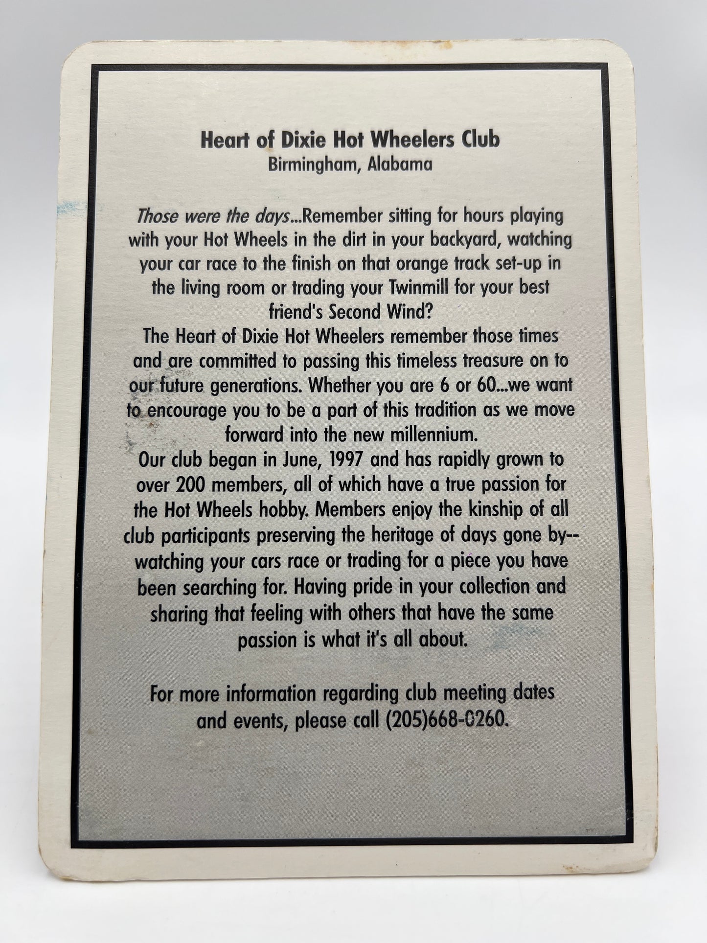 Hot Wheels Hot Wheelers Club Heart Of Dixie Dairy Delivery Red W/Protector