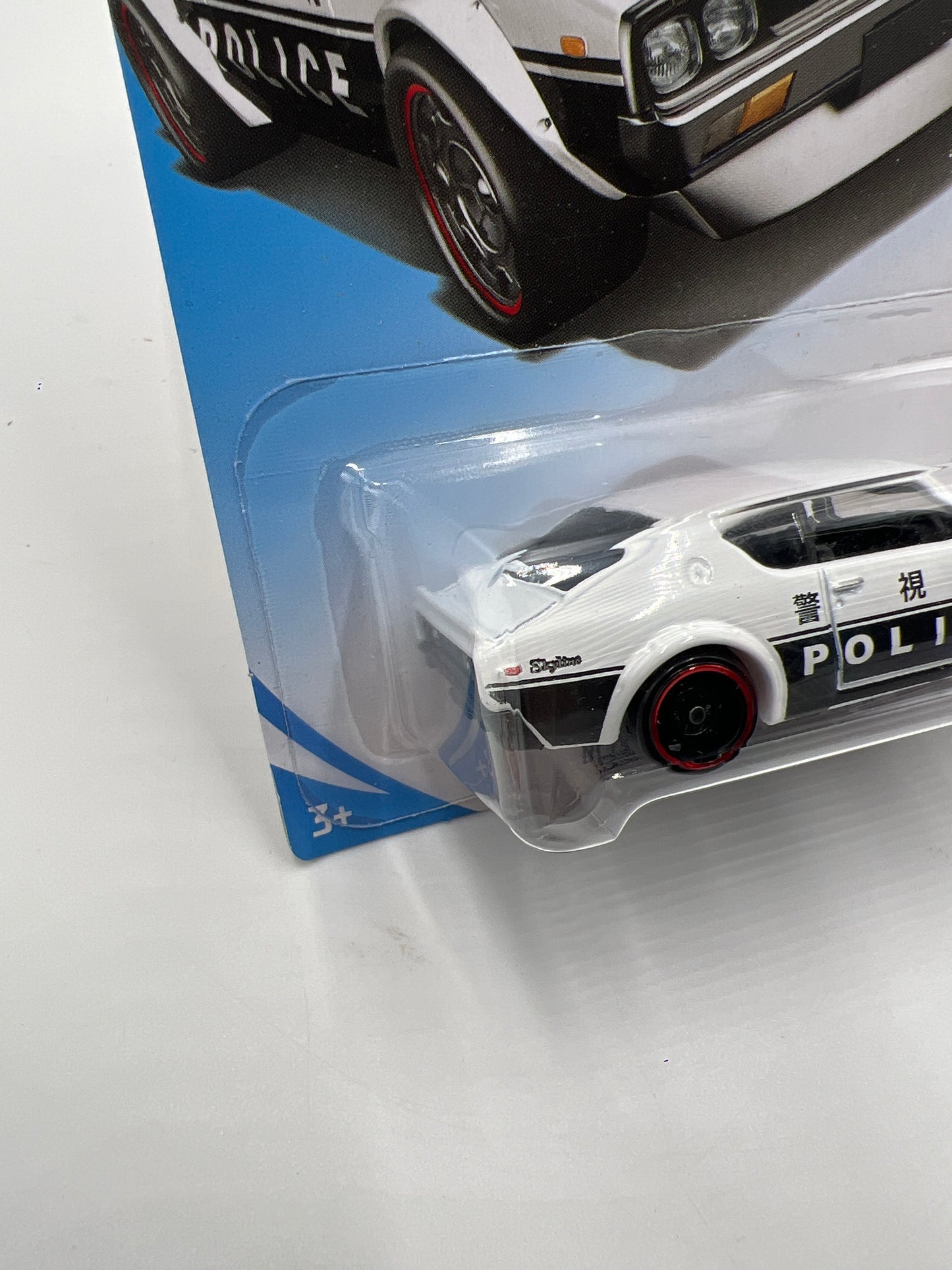 2019 Hot Wheels Month Card  #160 Nissan Skyline 2000 GT-R Police Black/White 82E