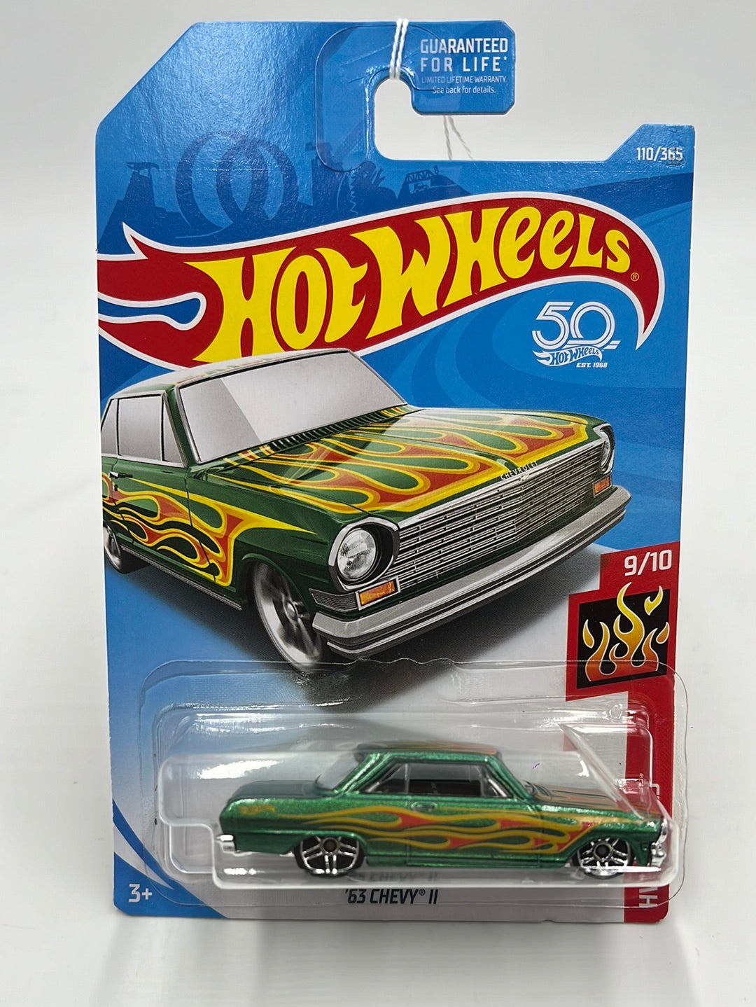 2018 Hot Wheels #110 63 Chevy II 15G