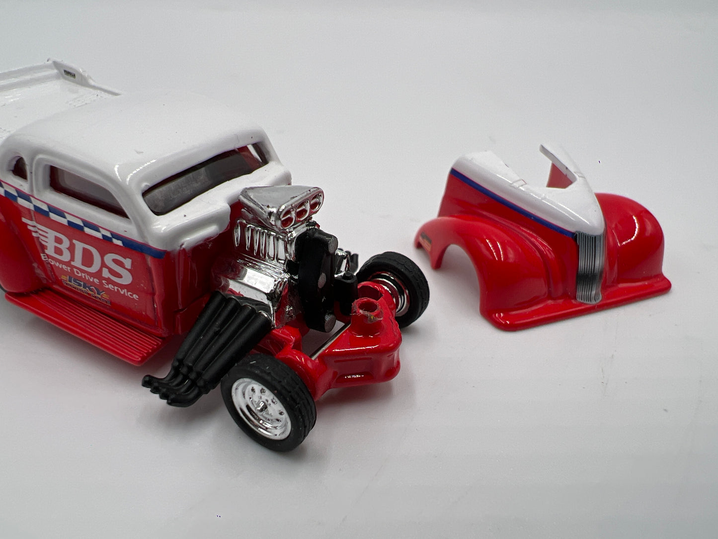 Hot Wheels Collectibles 1/64 Cool N Custom 37 Pro Mod Chevy Red/White Loose