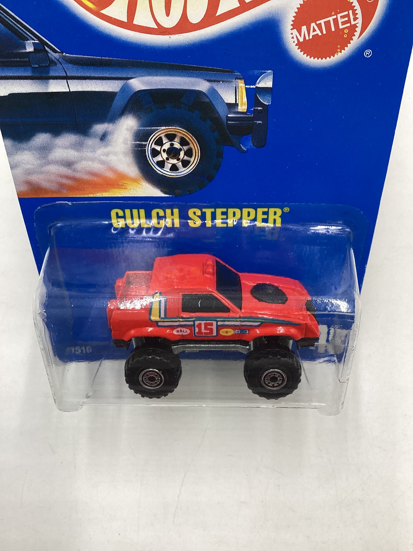 Hot Wheels Blue Card Collector No. 49 Gulch Stepper Red CT Wheels 239D