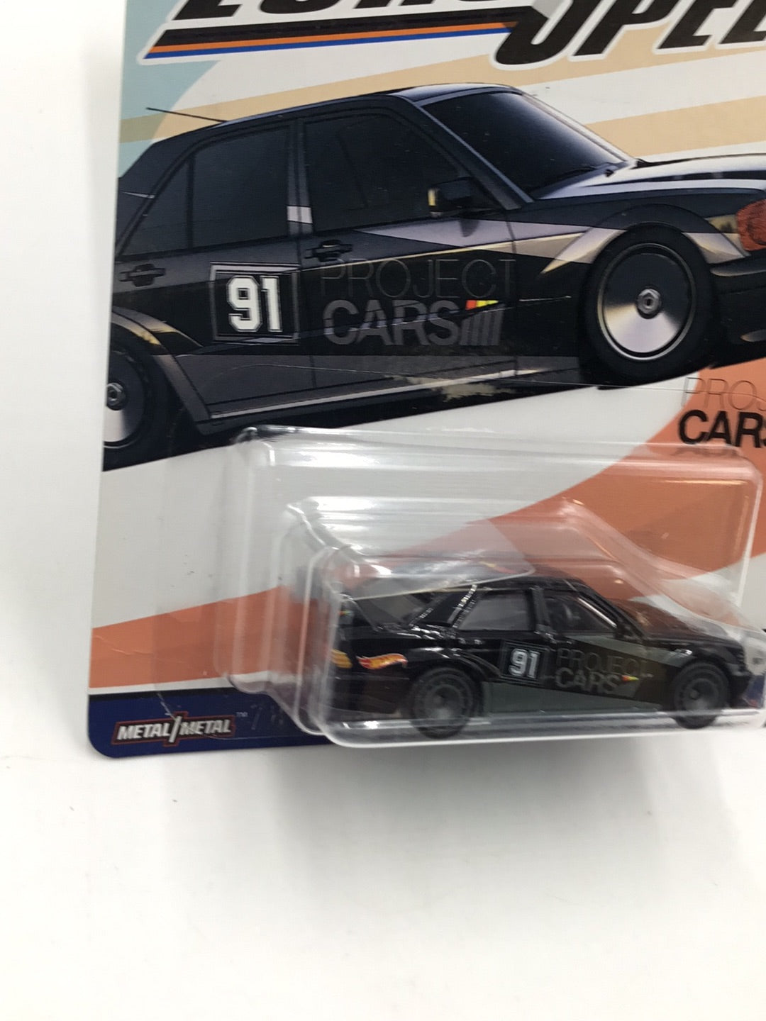 Hot wheels car Euro Speed 3/5 Mercedes Benz 190E 2.5 16