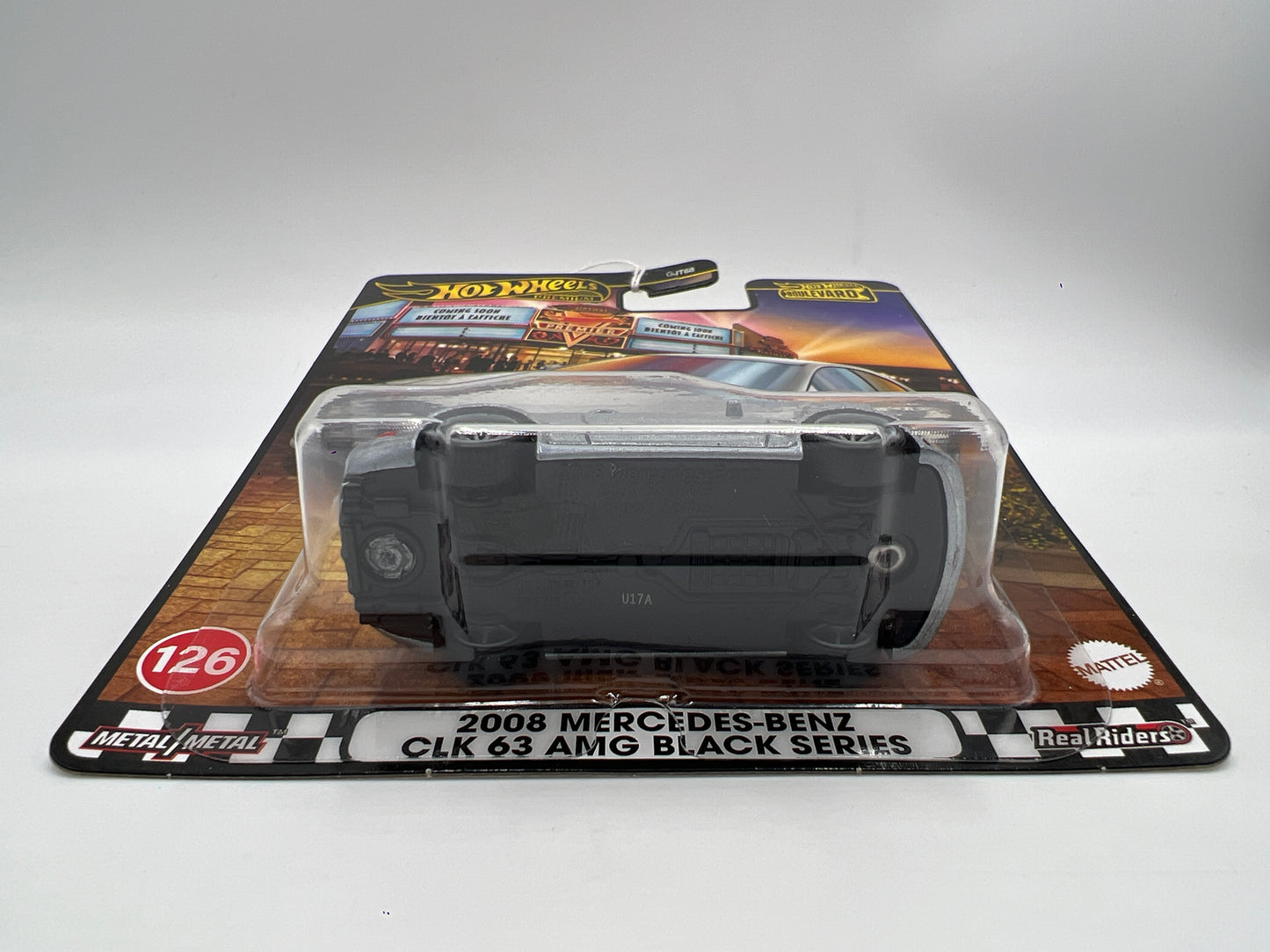 2025 Hot Wheels Premium Boulevard #126 2008 Mercedes-Benz CLK 63 AMG Black Series Silver 262E