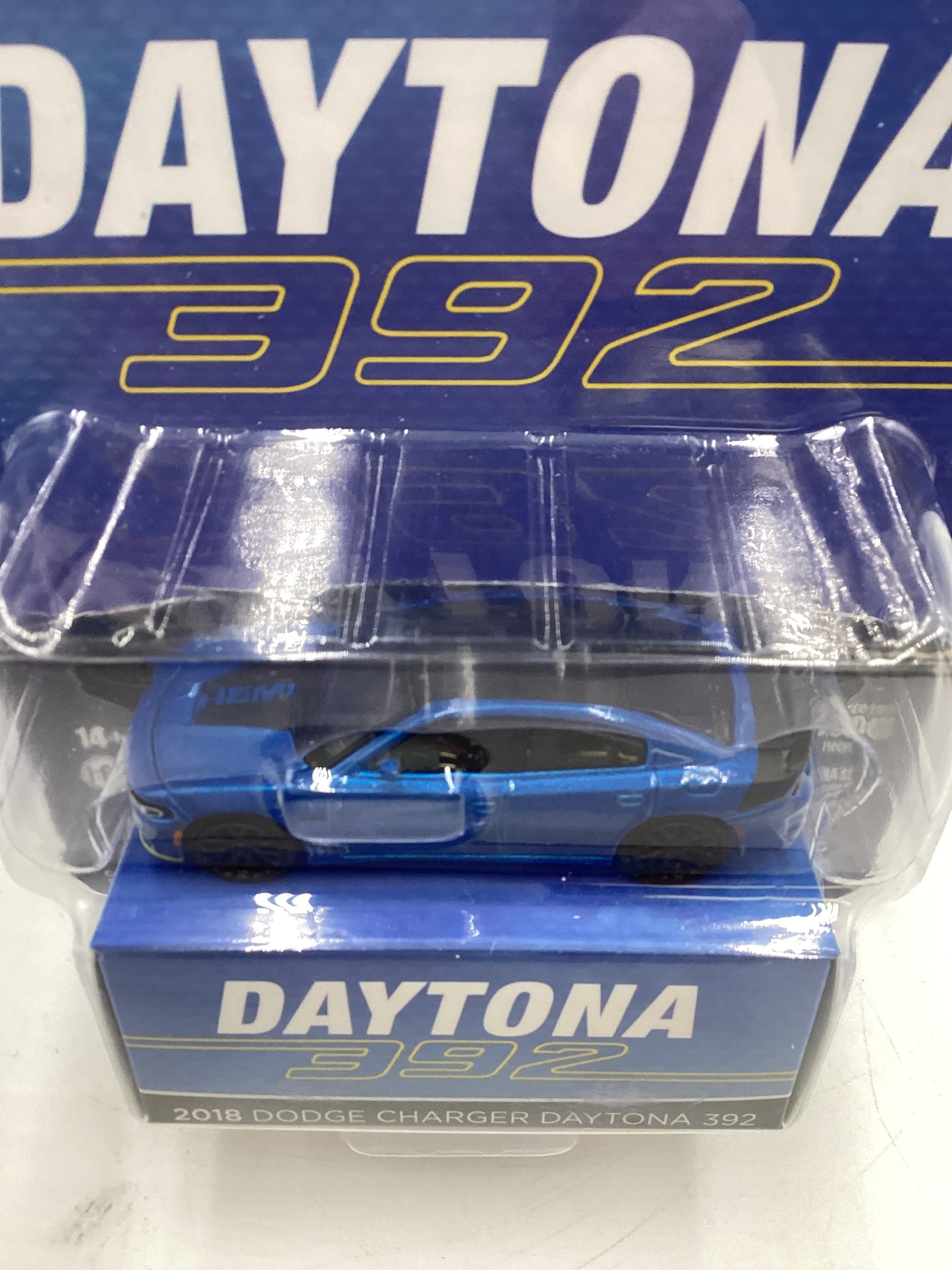 Greenlight GL Mijo Exclusives 1/3300 Dodge Charger Daytona 392 Blue 181A