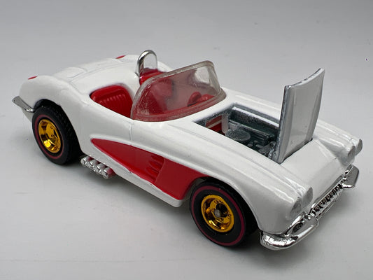Hot Wheels FAO Schwarz History Of Hot Wheels II Set 58 Corvette White Loose