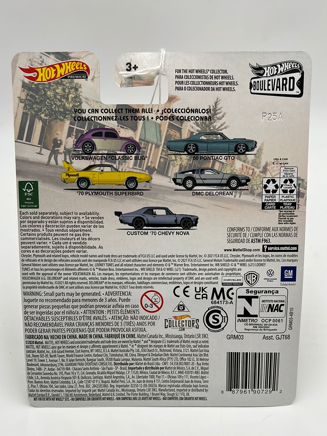 Hot Wheels Premium Boulevard #31 Volkswagen “Classic Bug” 260F